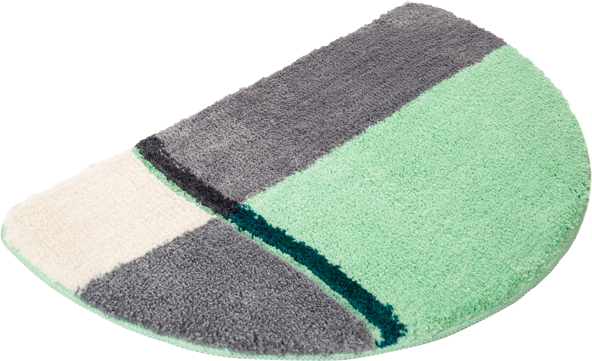 my home Badematte »Belio, Badvorleger, Badezimmer Teppich« Höhe 20 mm rutschhemmend beschichtet fußbodenheizungsgeeignet | schnell trocknend | strapazierfähig Badematte, Badteppich, Badematten auch als 2 tlg. Set erhältlich, bunt