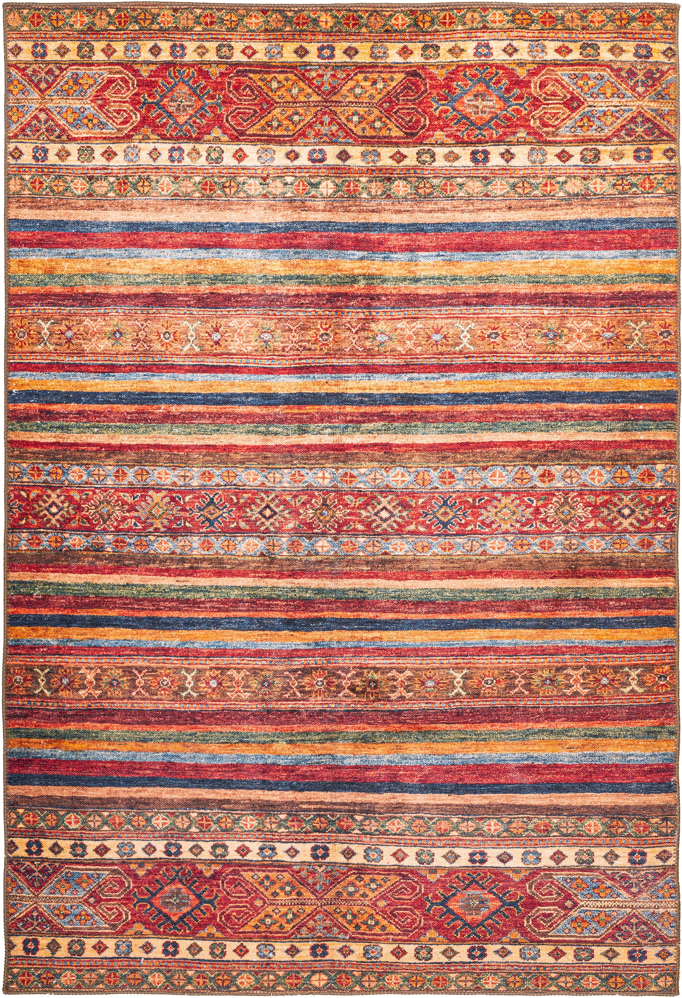 me gusta Teppich »Faye 725«, rechteckig, 6 mm Höhe, Flachgewebe