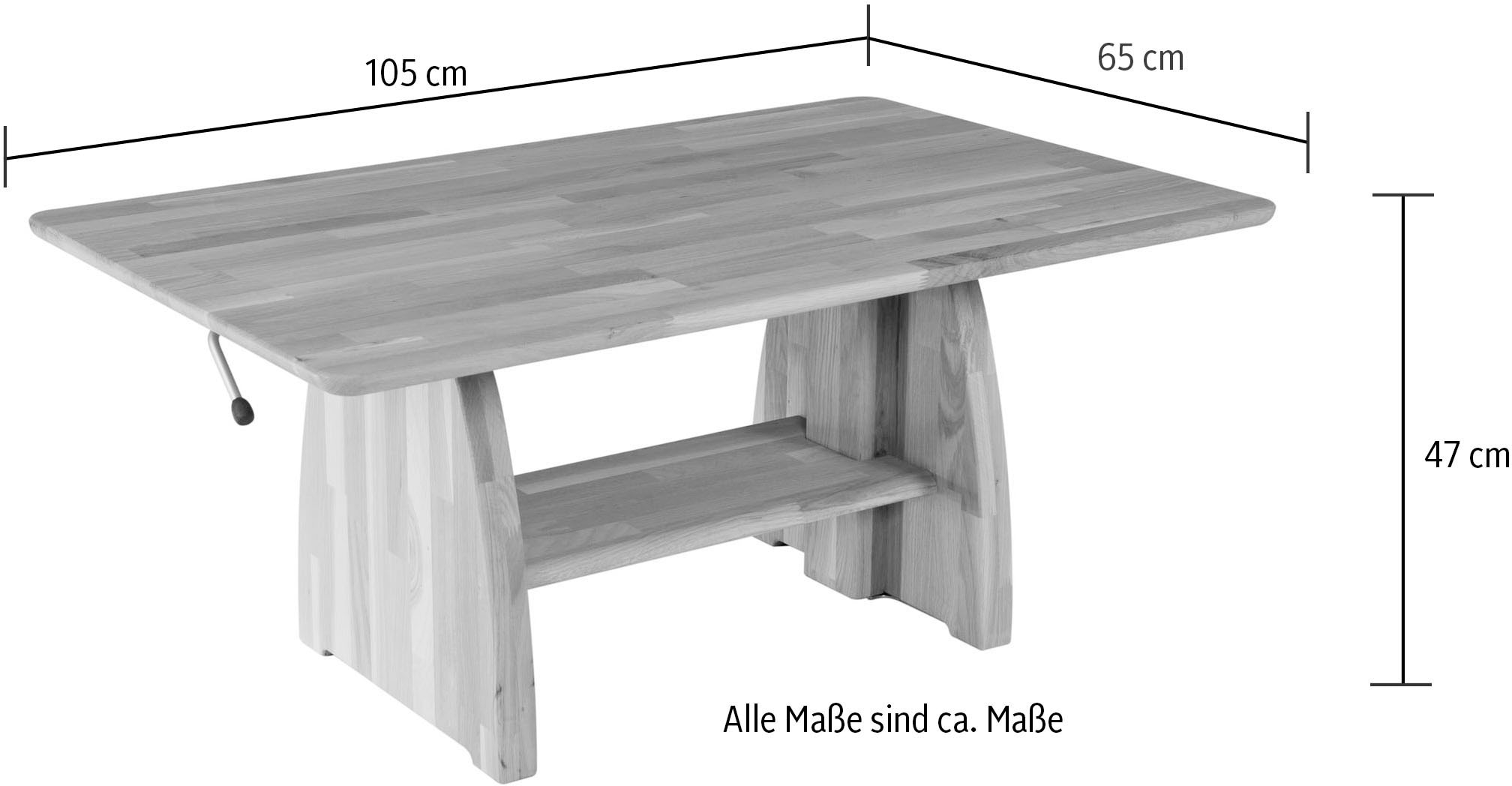 Vierhaus Couchtisch