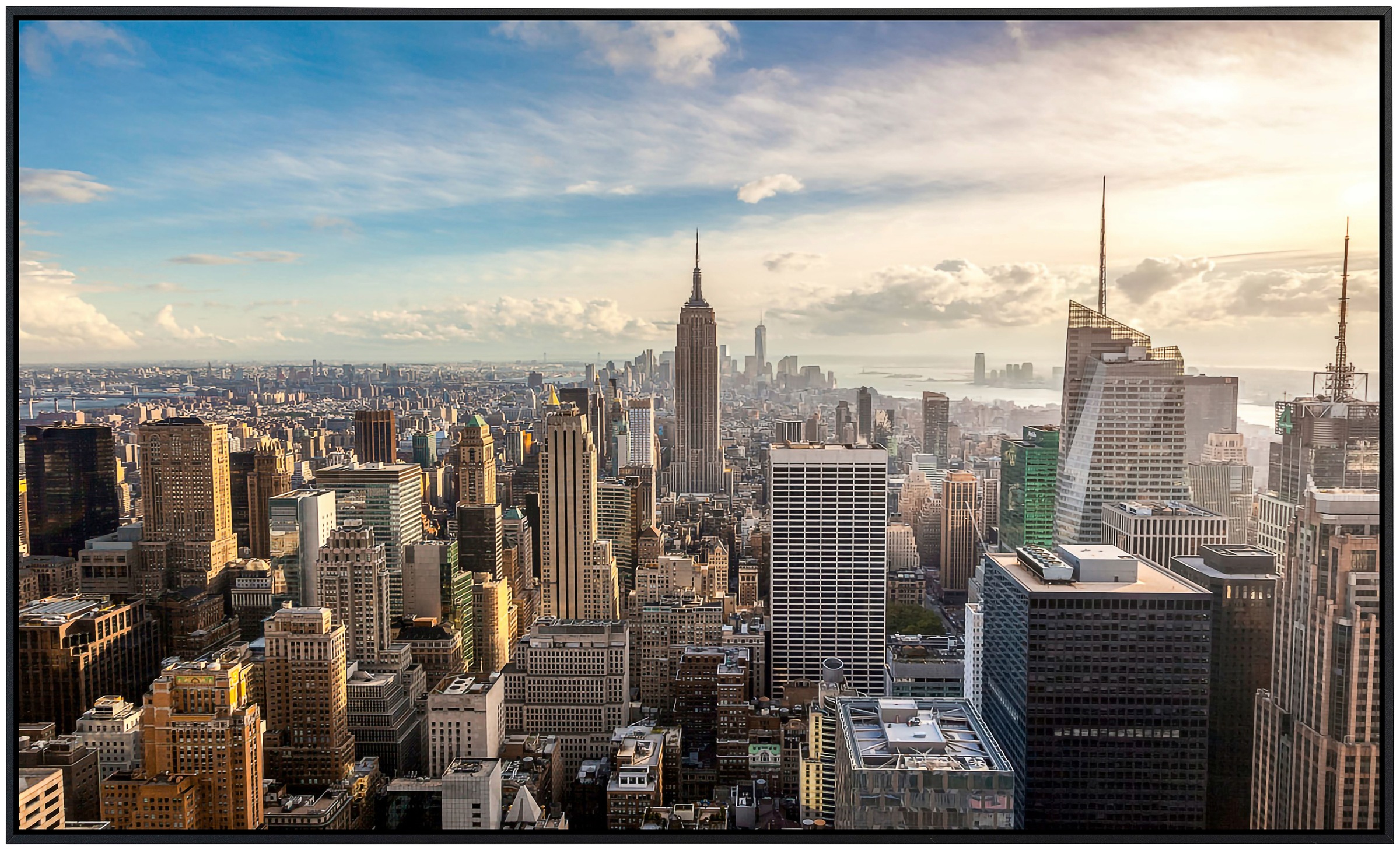 Papermoon Infrarotheizung »Skyline von New York City«, sehr angenehme Strahlungswärme