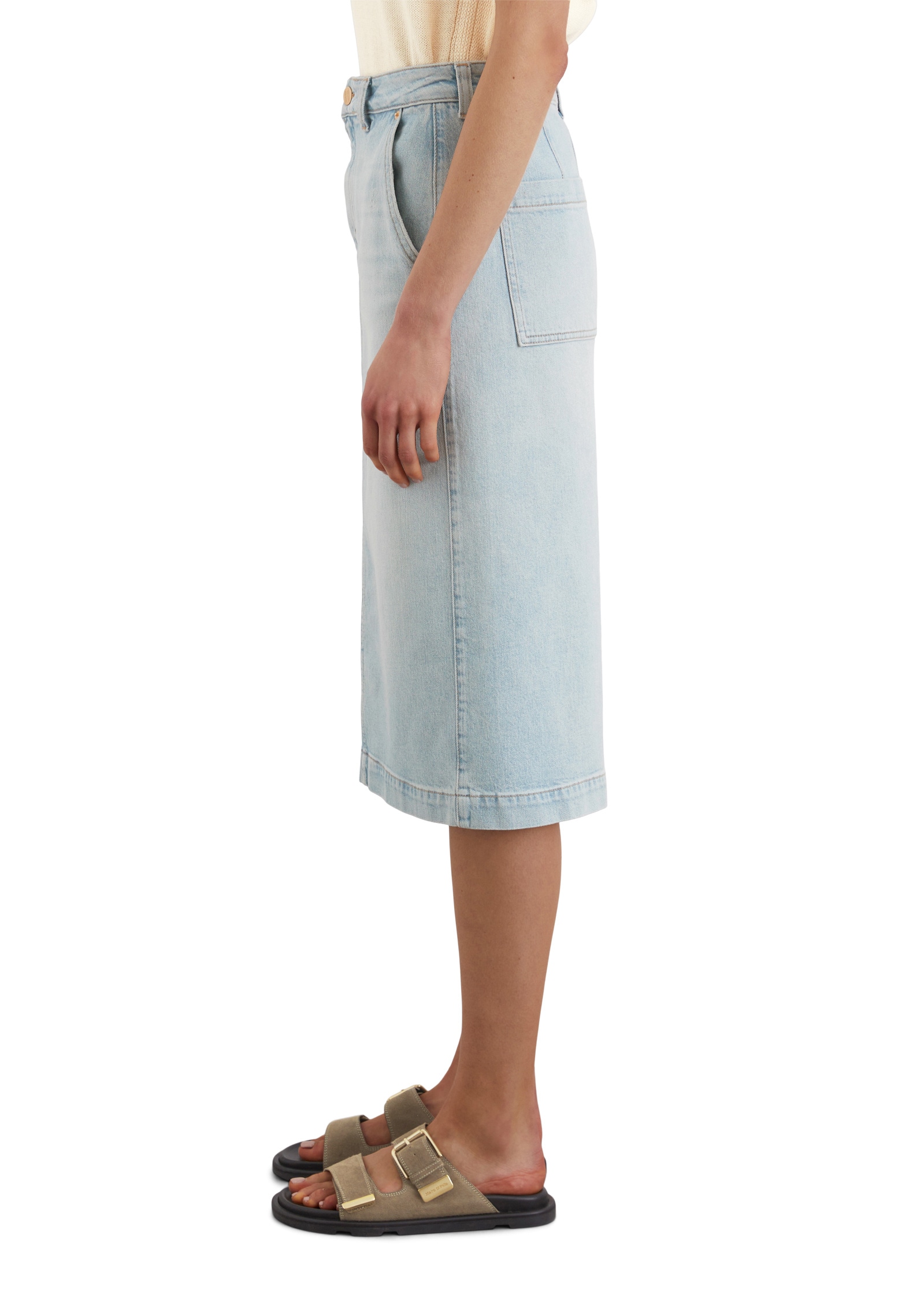 Marc O'Polo Jeansrock »aus Baumwolle-Lyocell-Stretch«