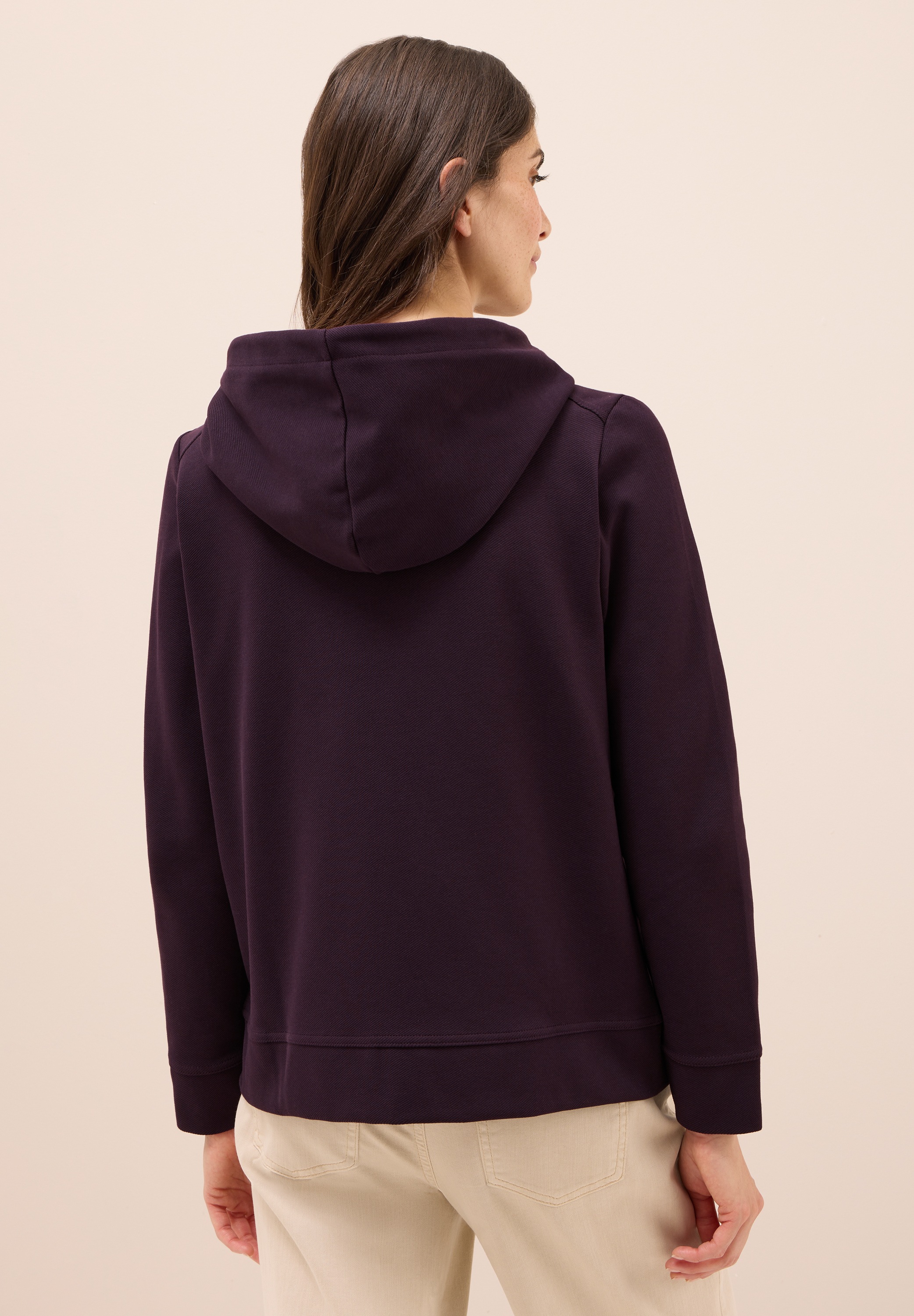 Cecil Sweatjacke, mit Kapuze
