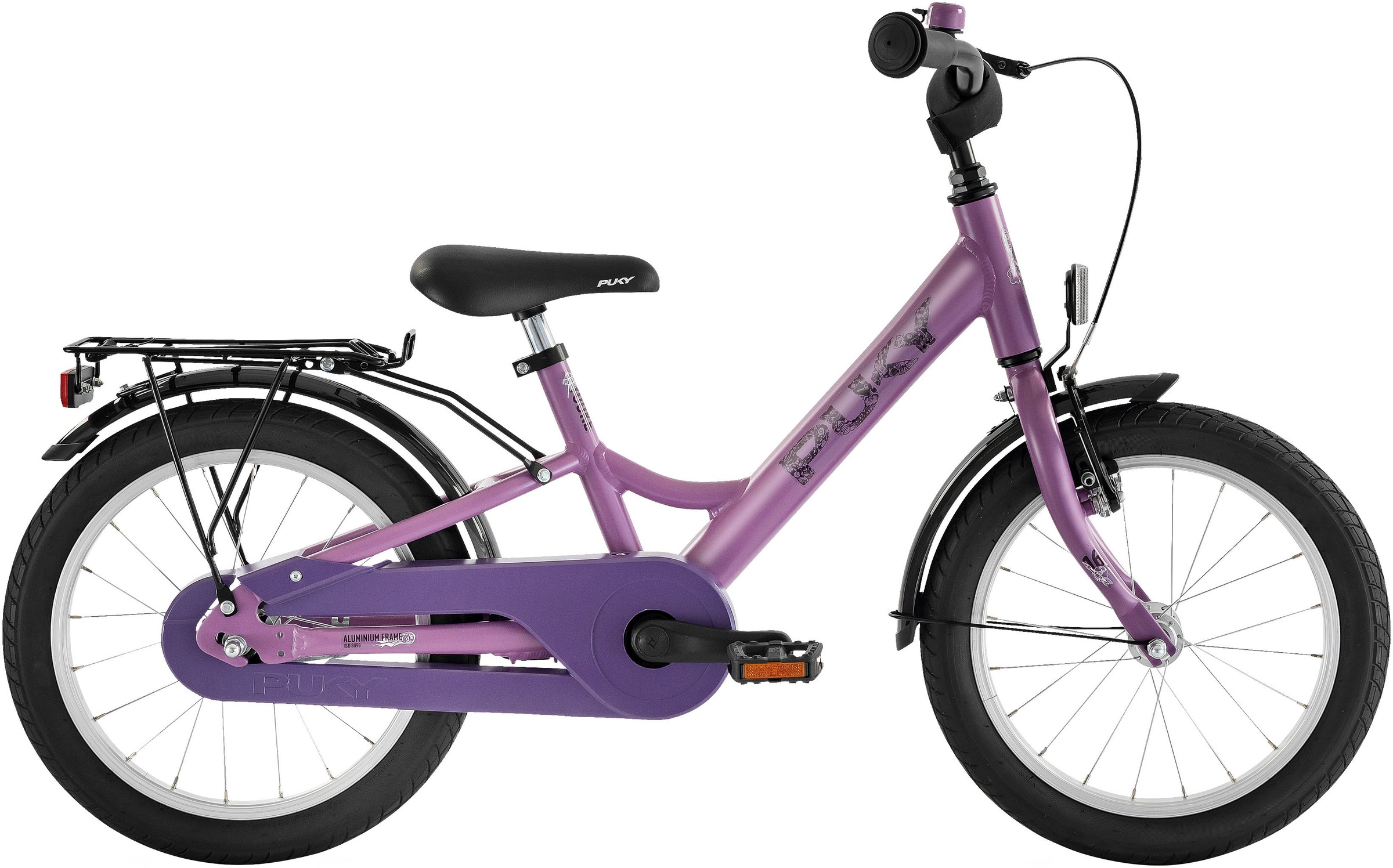 PUKY Kinderfahrrad "YOUKE 16 Alu", 25,4cm, lila, Fahrräder, ab 4 Jahren, 16 Zoll