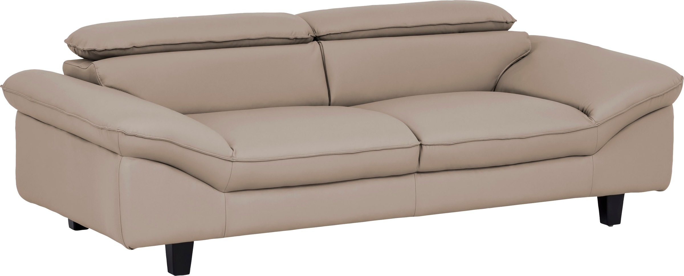 Home affaire 3-Sitzer »Pilot«, Big-Sofa mit Kopfteilverstellung