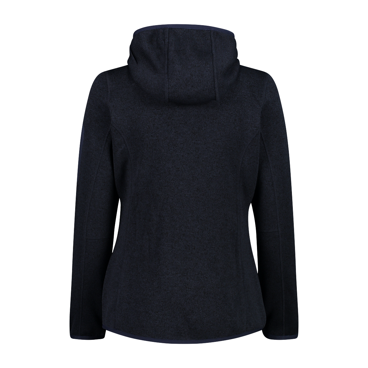 CMP Strickfleecejacke »KNITTED MELANGE HOODY WOMAN HOODY«, (1 St.), mit Kapuze, Wärmend und atmungsaktiv