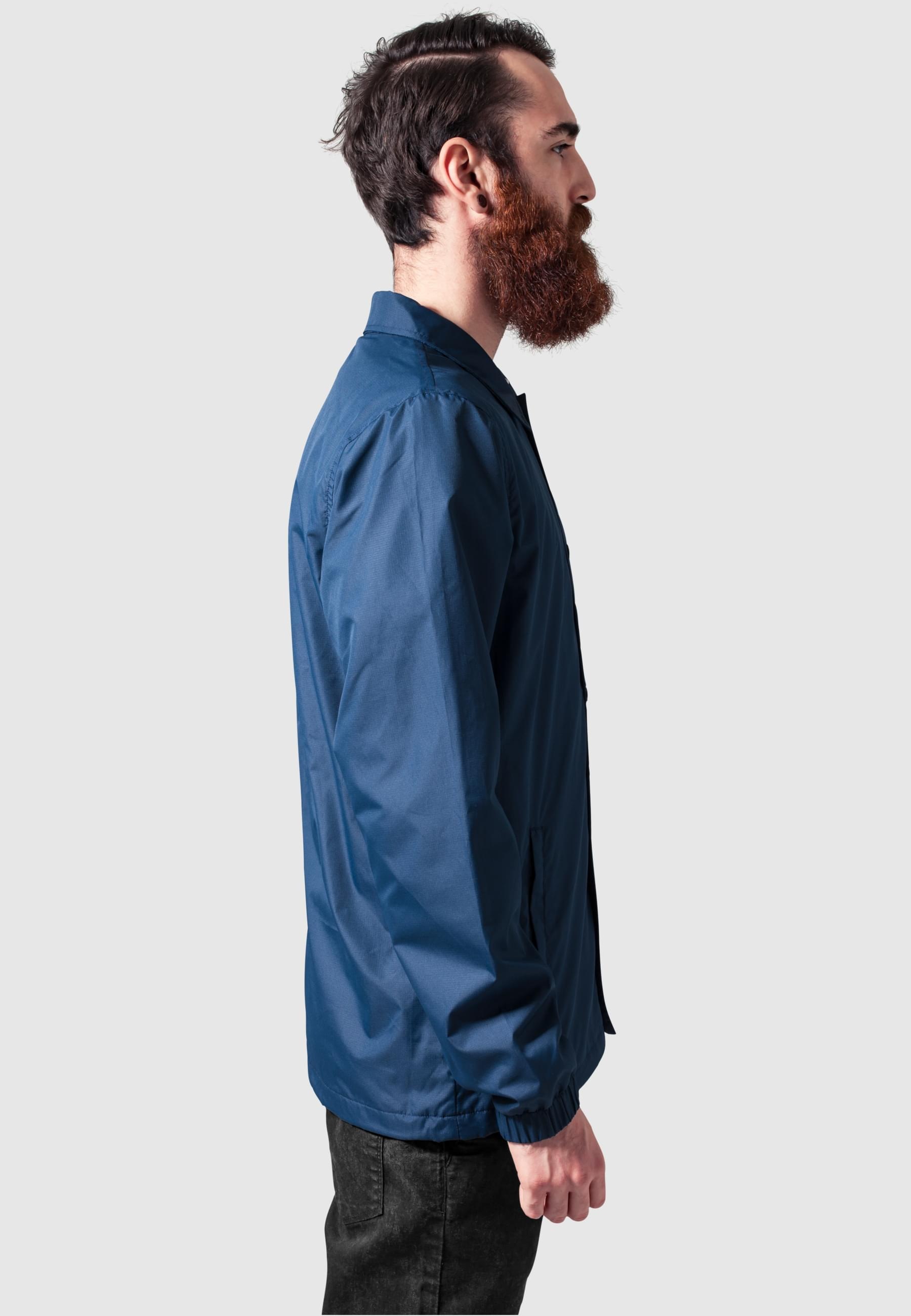 URBAN CLASSICS Allwetterjacke »Urban Classics Herren Coach Jacket«, (1 St.), ohne Kapuze