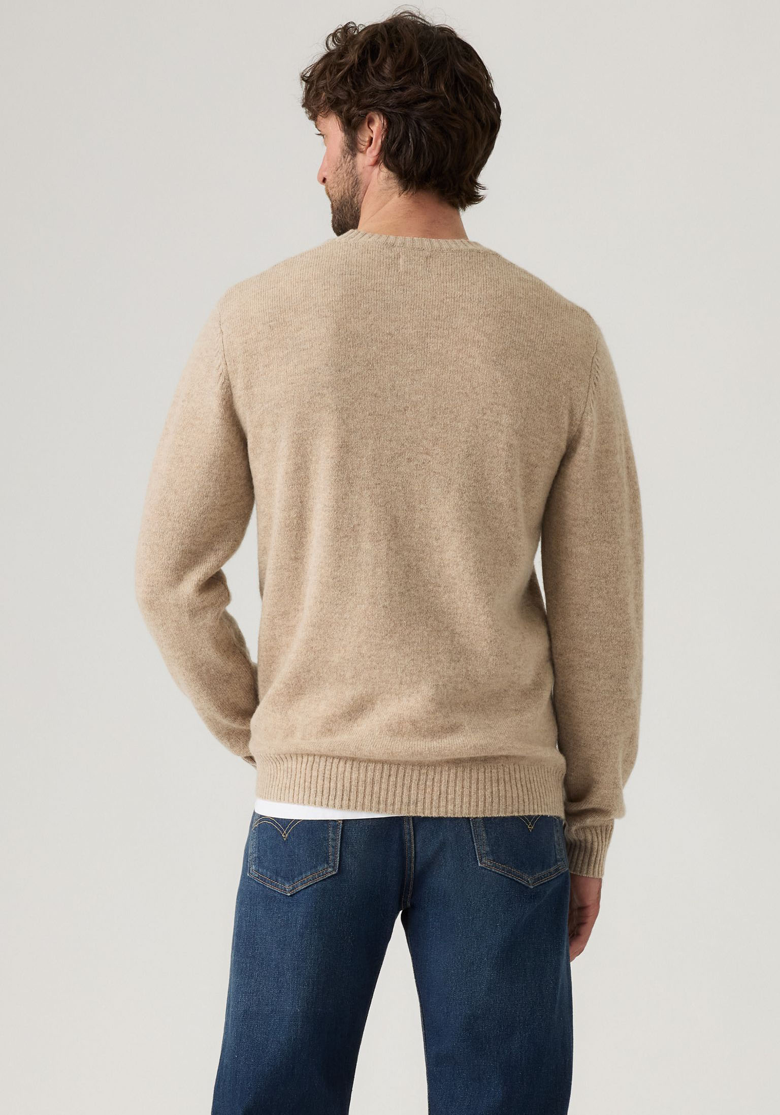 Thumbnail - Levis Wollpullover "ORIGINAL HM SWEATER" klassische Rundhalsform
