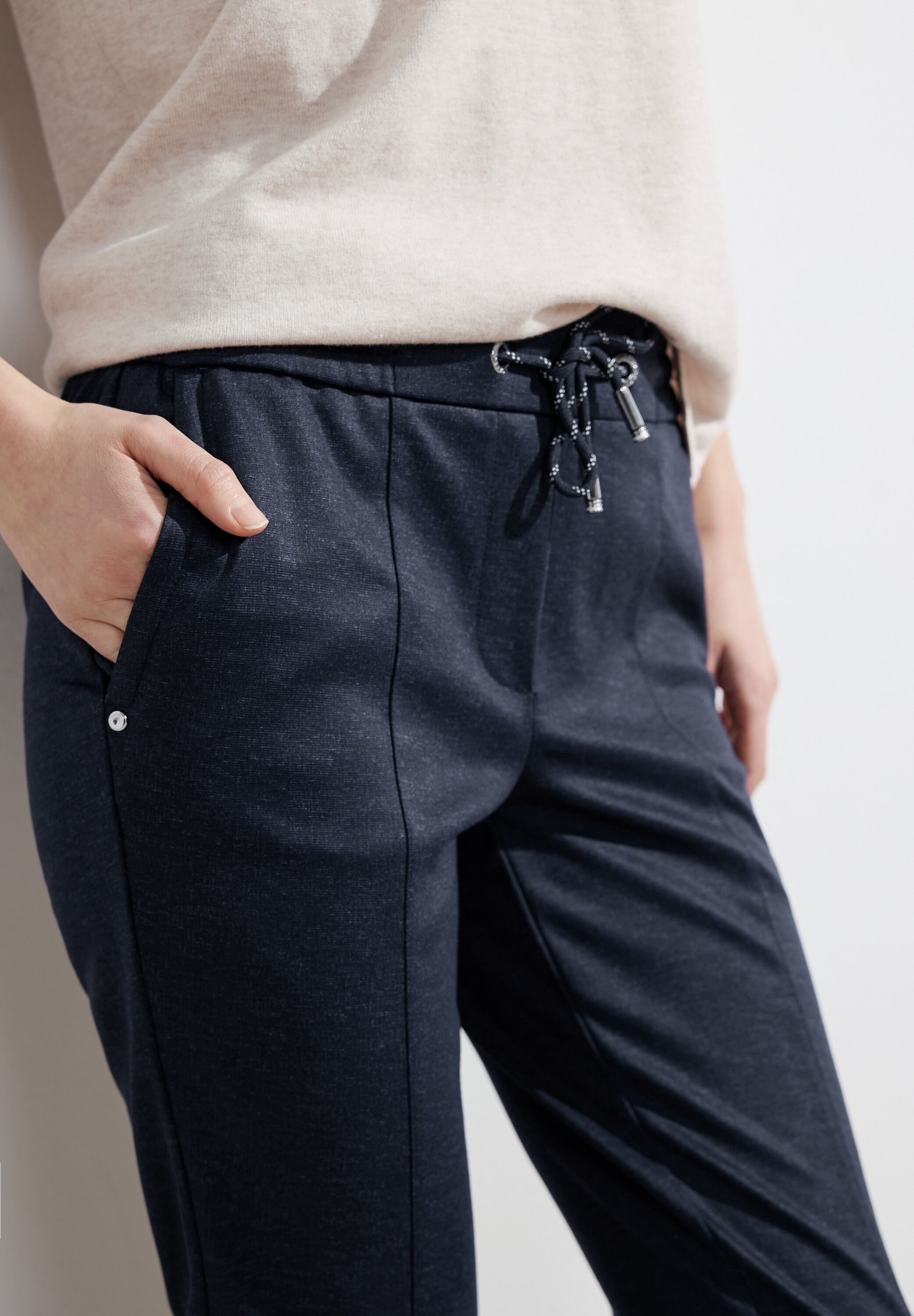 Cecil Jogger Pants, in Unifarbe
