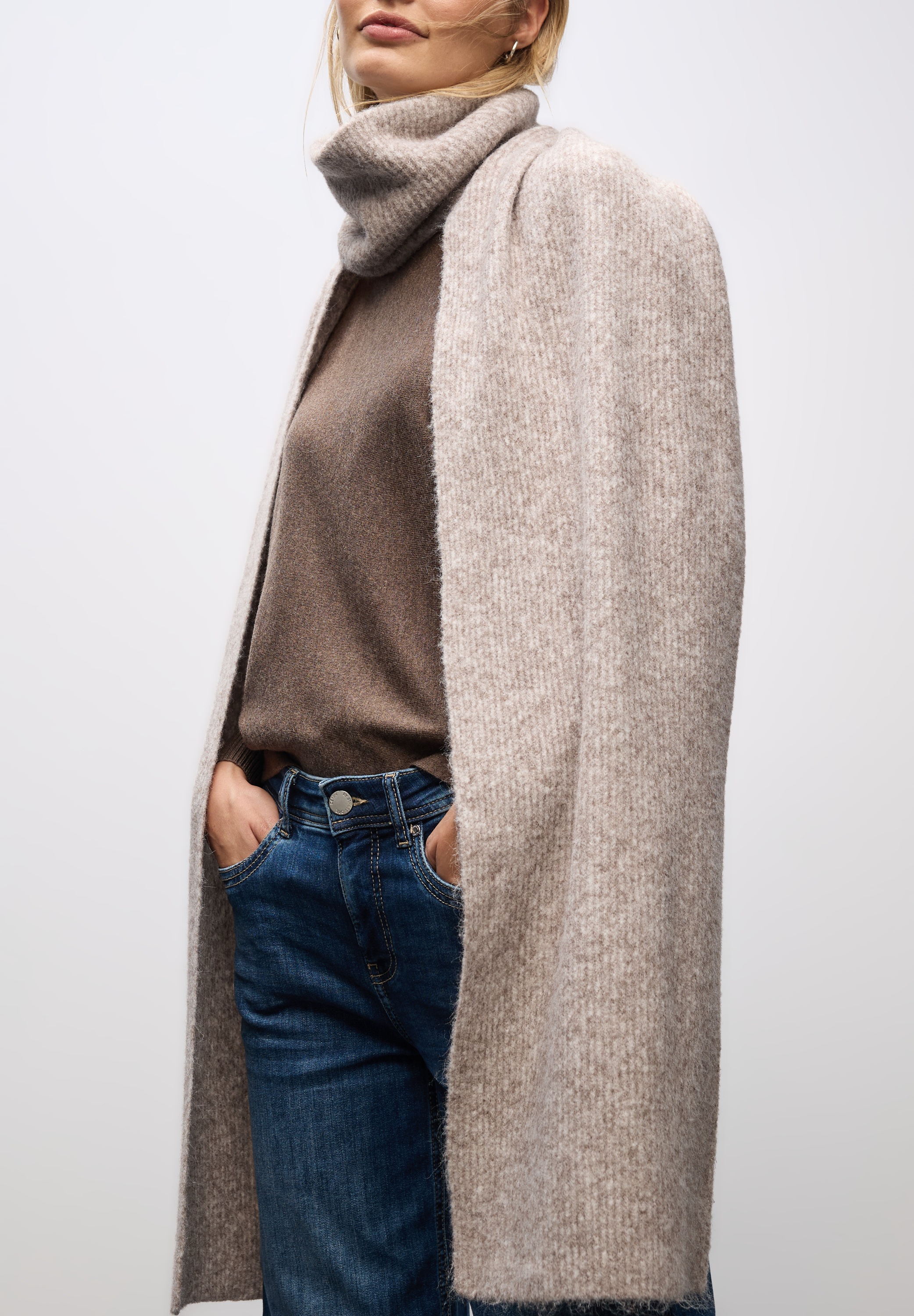 STREET ONE Schal Grobstrick günstig online kaufen