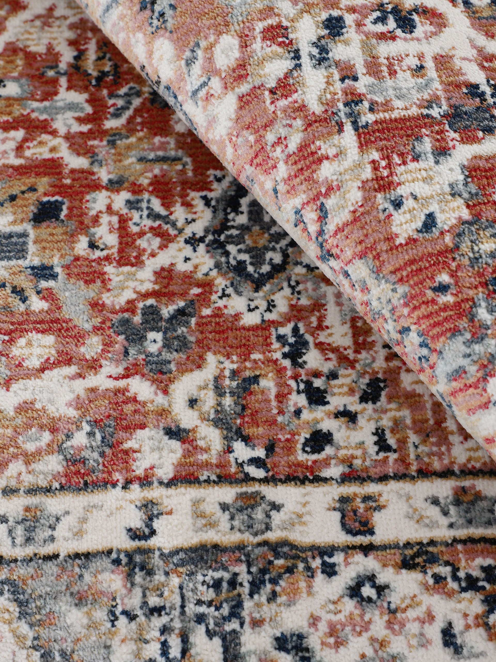 BAUR Orient | carpetfine »Vintage Rechnung Liana_3«, Teppich auf Look rechteckig, Vintage