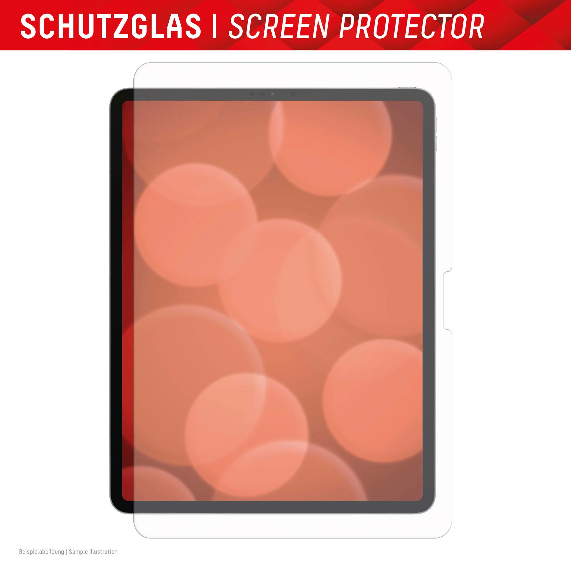 Displex Displayschutzfolie »Tablet Glass«, für Apple iPad Pro 12,9" (2024), Displayschutz, Bildschirmschutz, kratz & stoßfest, einfaches Anbringen