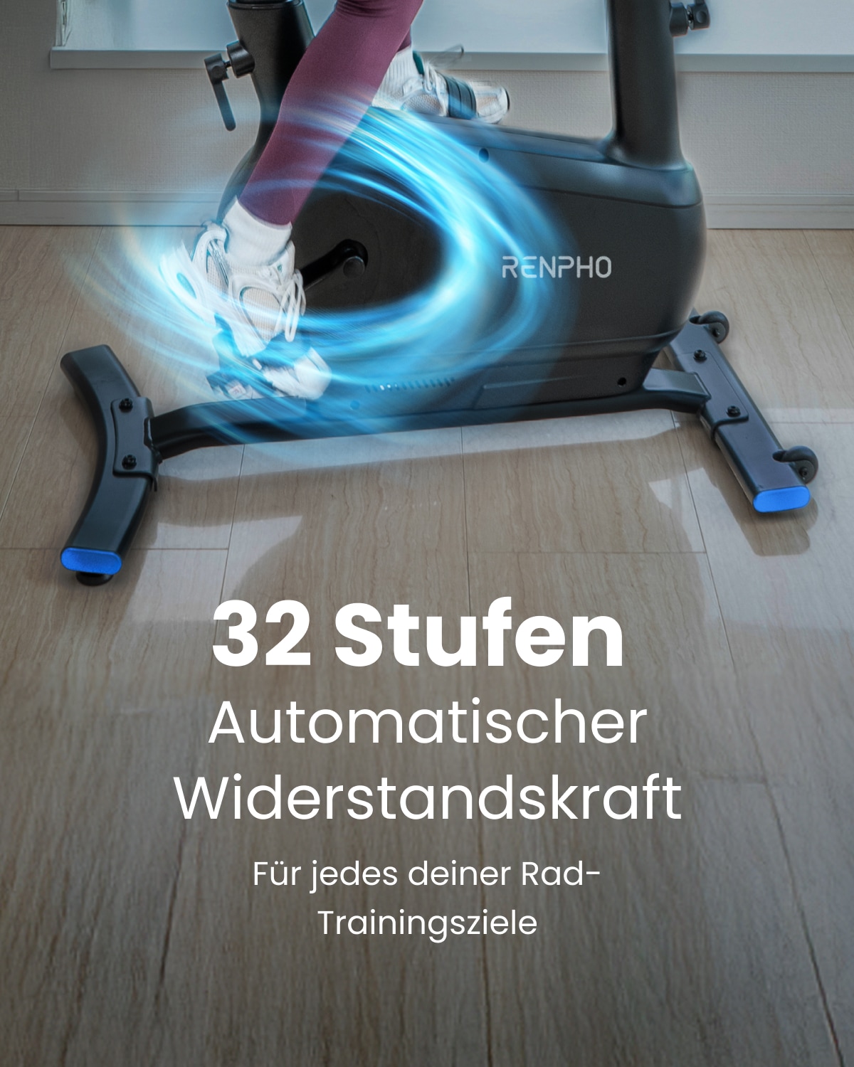 Renpho Heimtrainer »RENPHO AI Smart Bike«