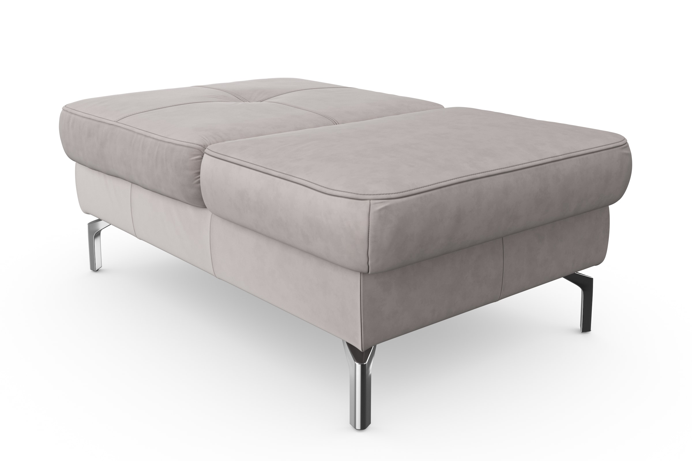 sit&more Hocker »Bendigo« mit Klappfunktion, Bodenfreiheit 15 cm, wahlweise in 2 Fußfarben