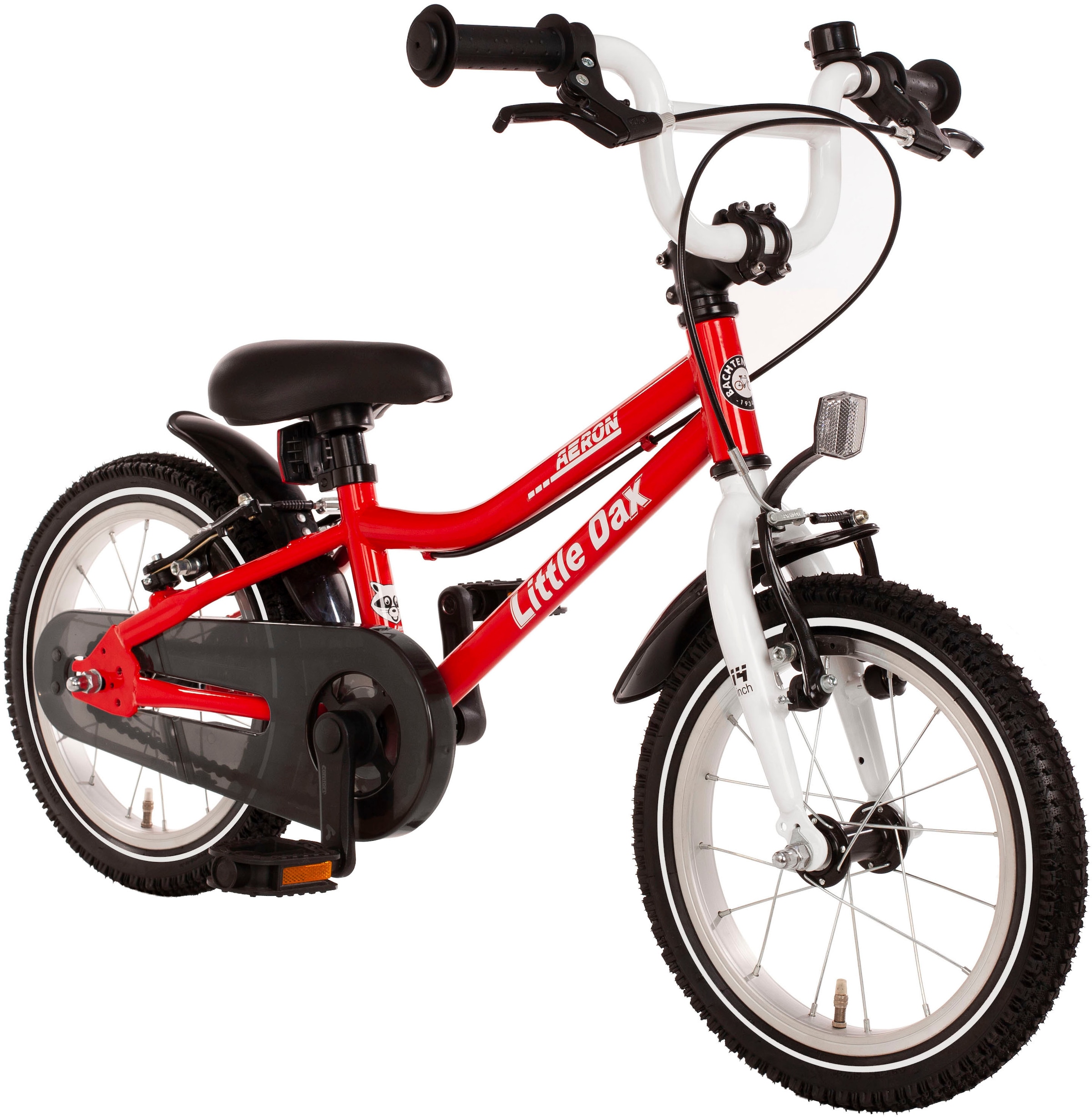 Bachtenkirch Kinderfahrrad »16" Little-Dax "AERON", rot« 1 Gang ohne Schaltung