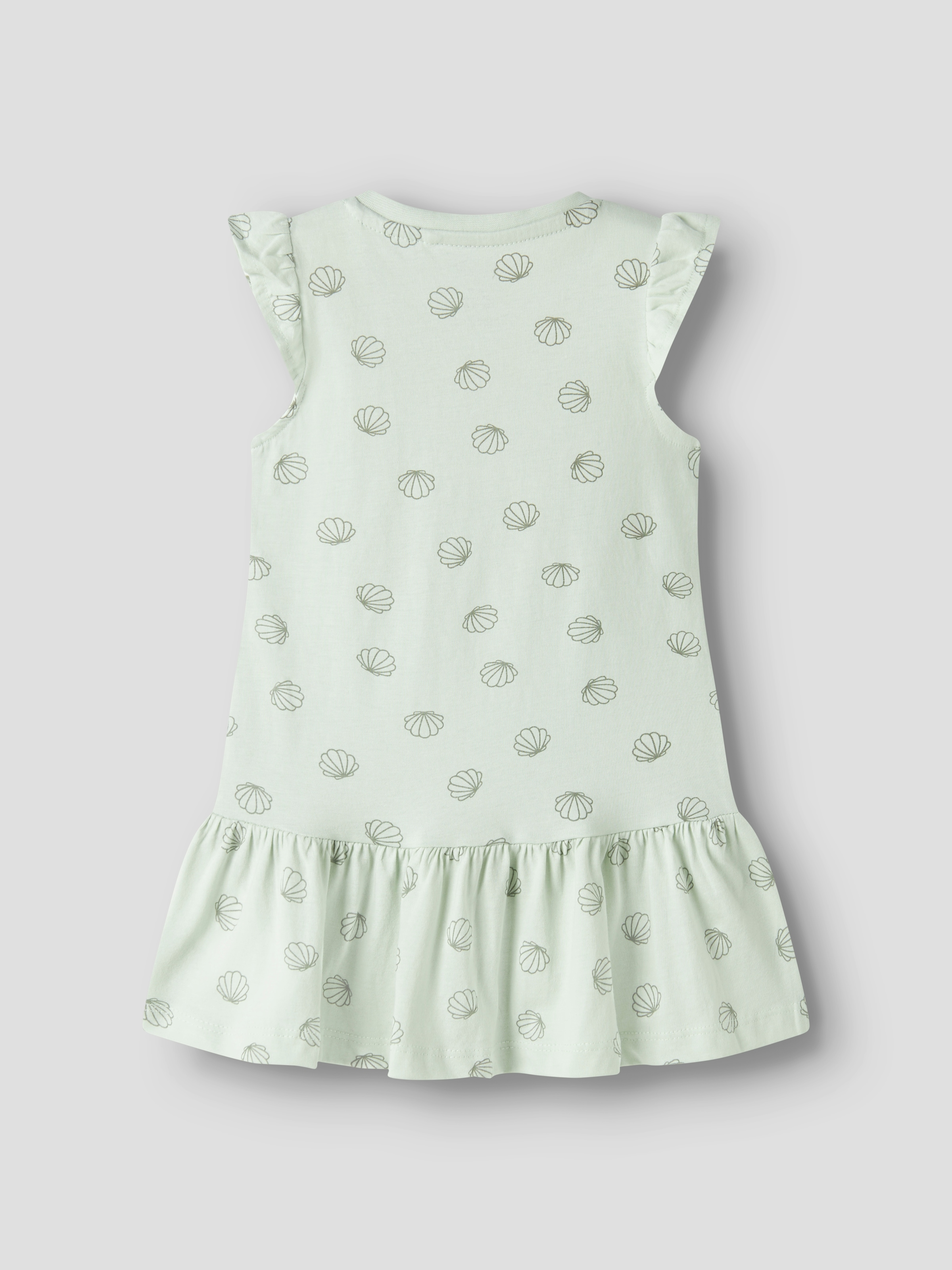 Name It Minikleid »NMFVIDA CAPSL DRESS« mit Volants und im sommerlichen Alloverdruck
