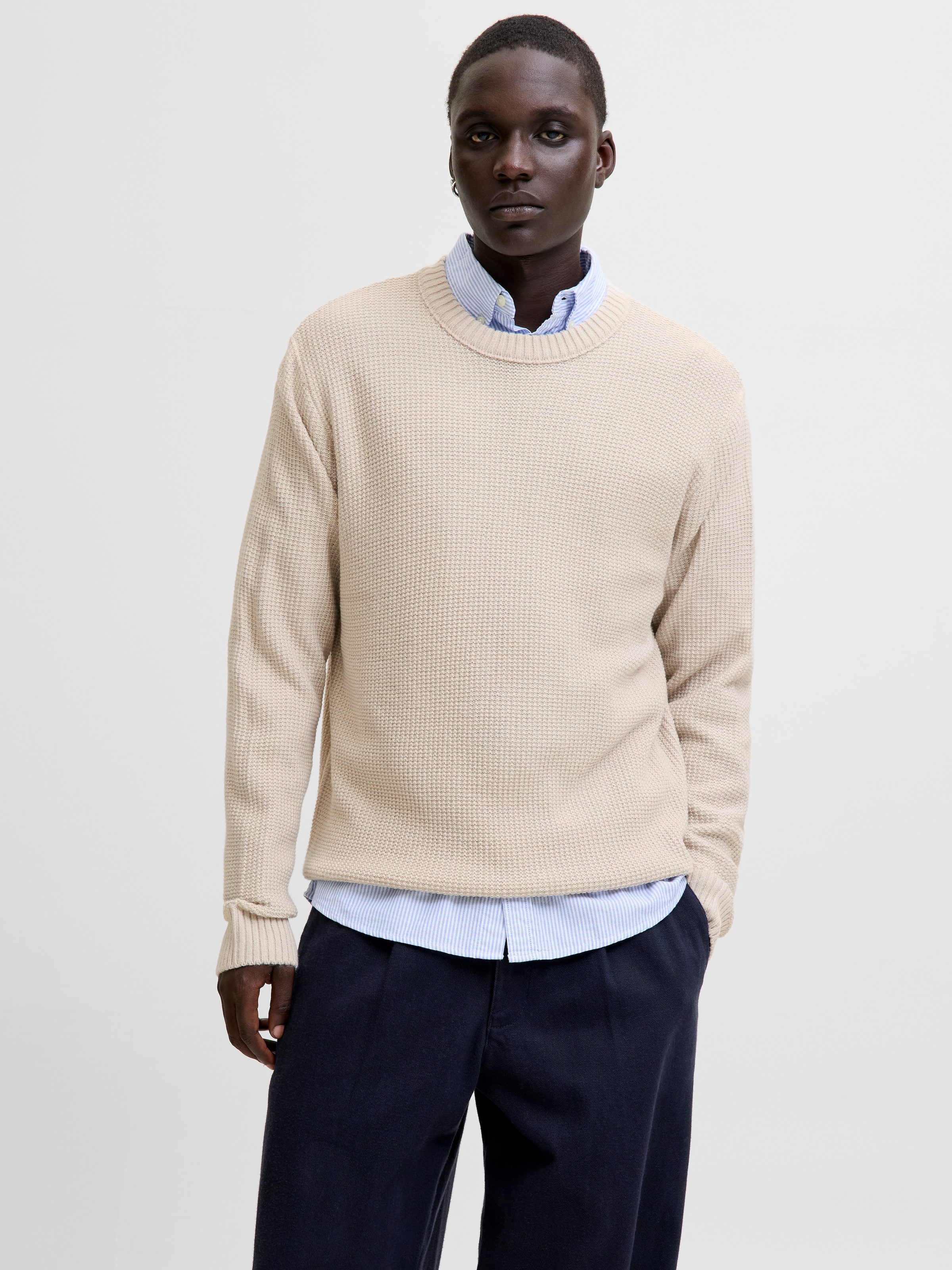 Jack & Jones Strickpullover "JJROY KNIT CREW NECK AW25" günstig online kaufen