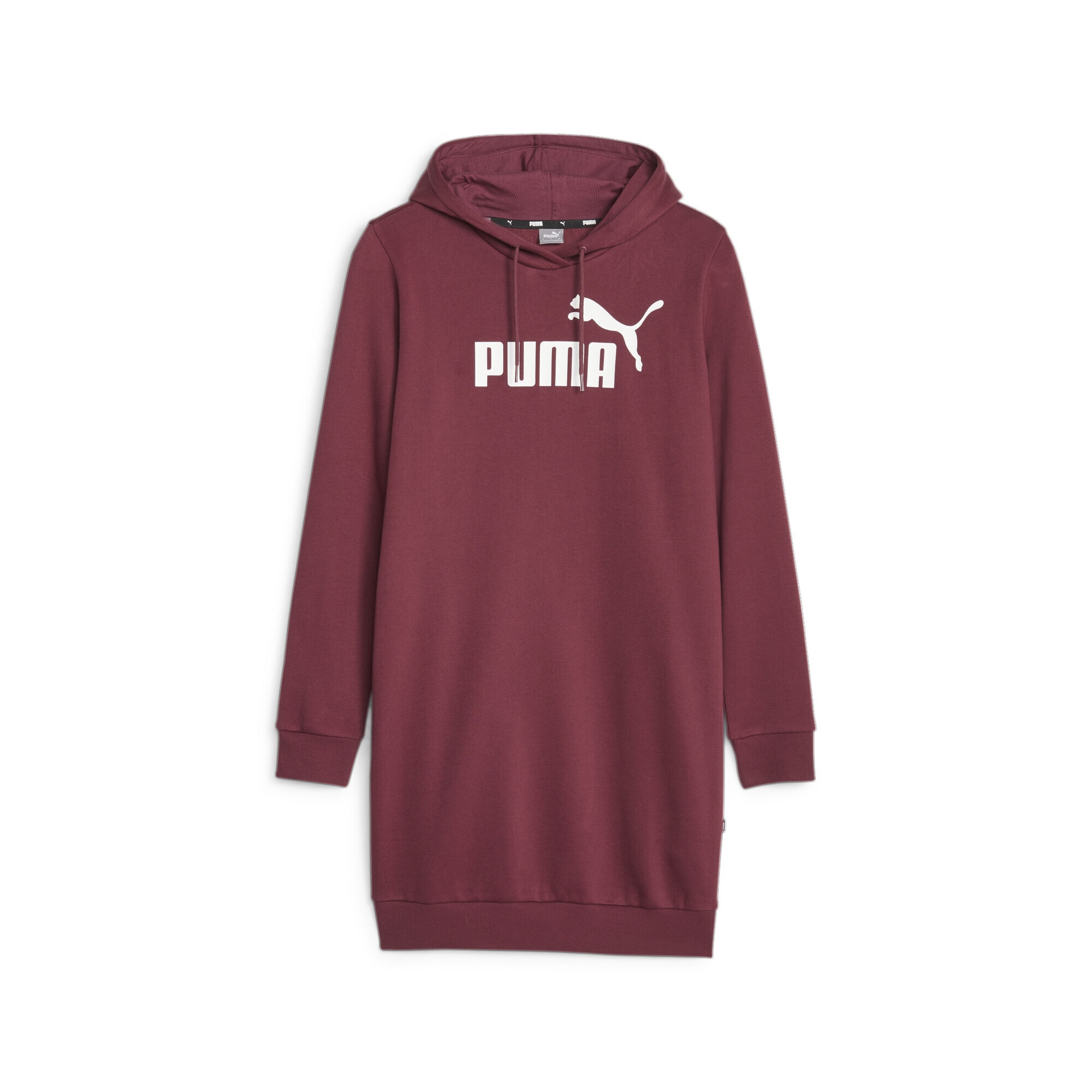 PUMA BAUR Logo kaufen Sweatkleid Kapuzenkleid »Essentials Damen« |
