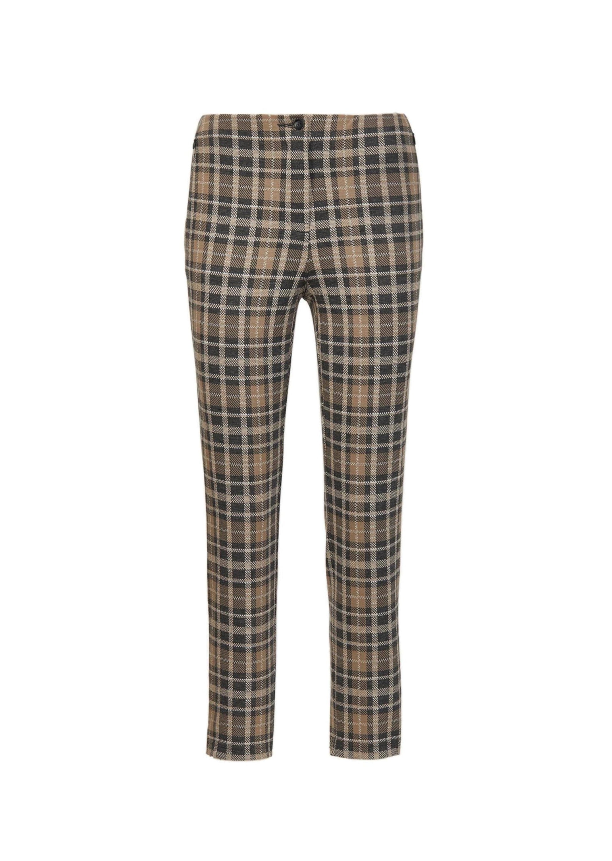 GOLDNER Stoffhose "Glencheck-Hose LOUISA" günstig online kaufen