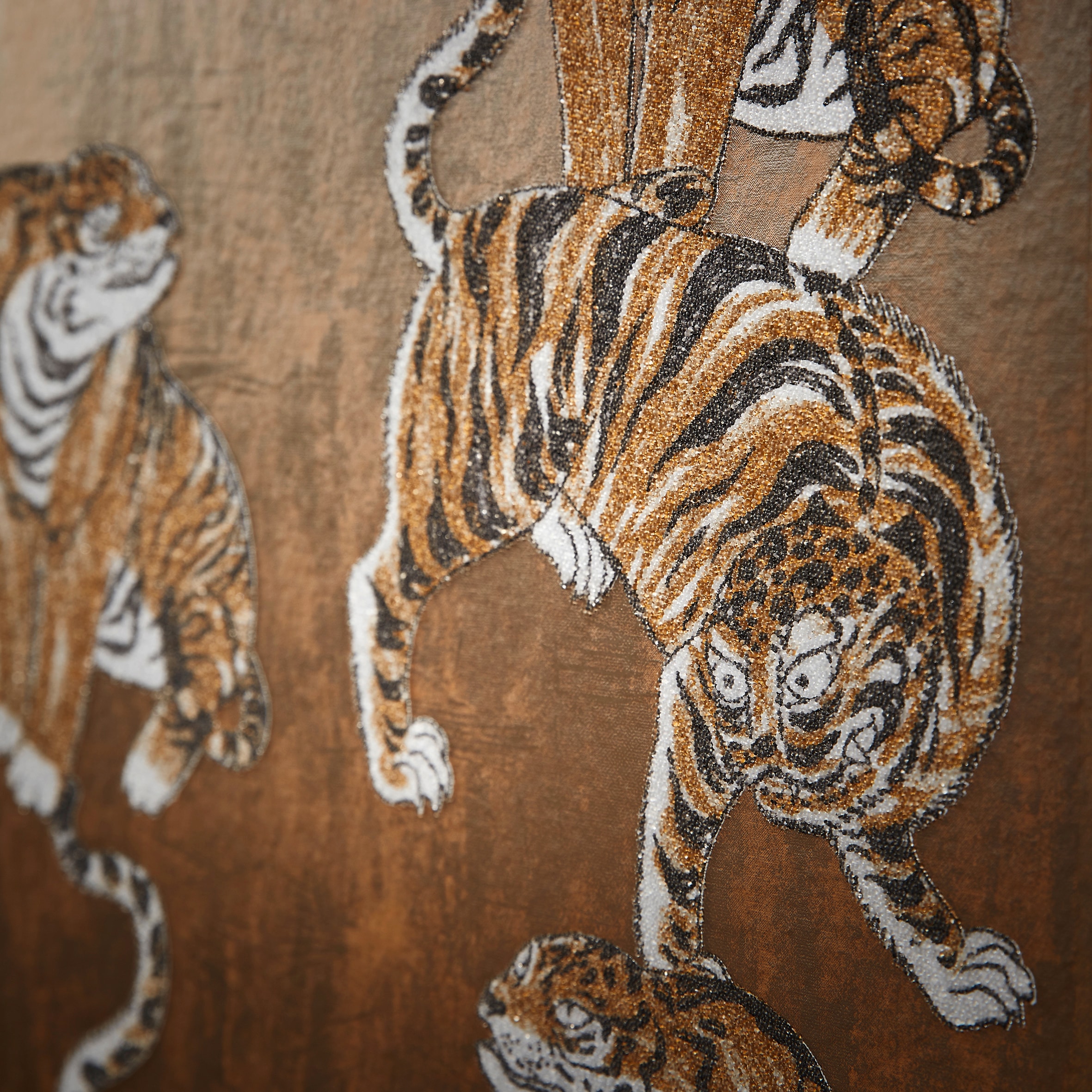 Marburg Vliestapete Motiv Tiger, moderne Tapete für Wohnzimmer Schlafzimmer Küche
