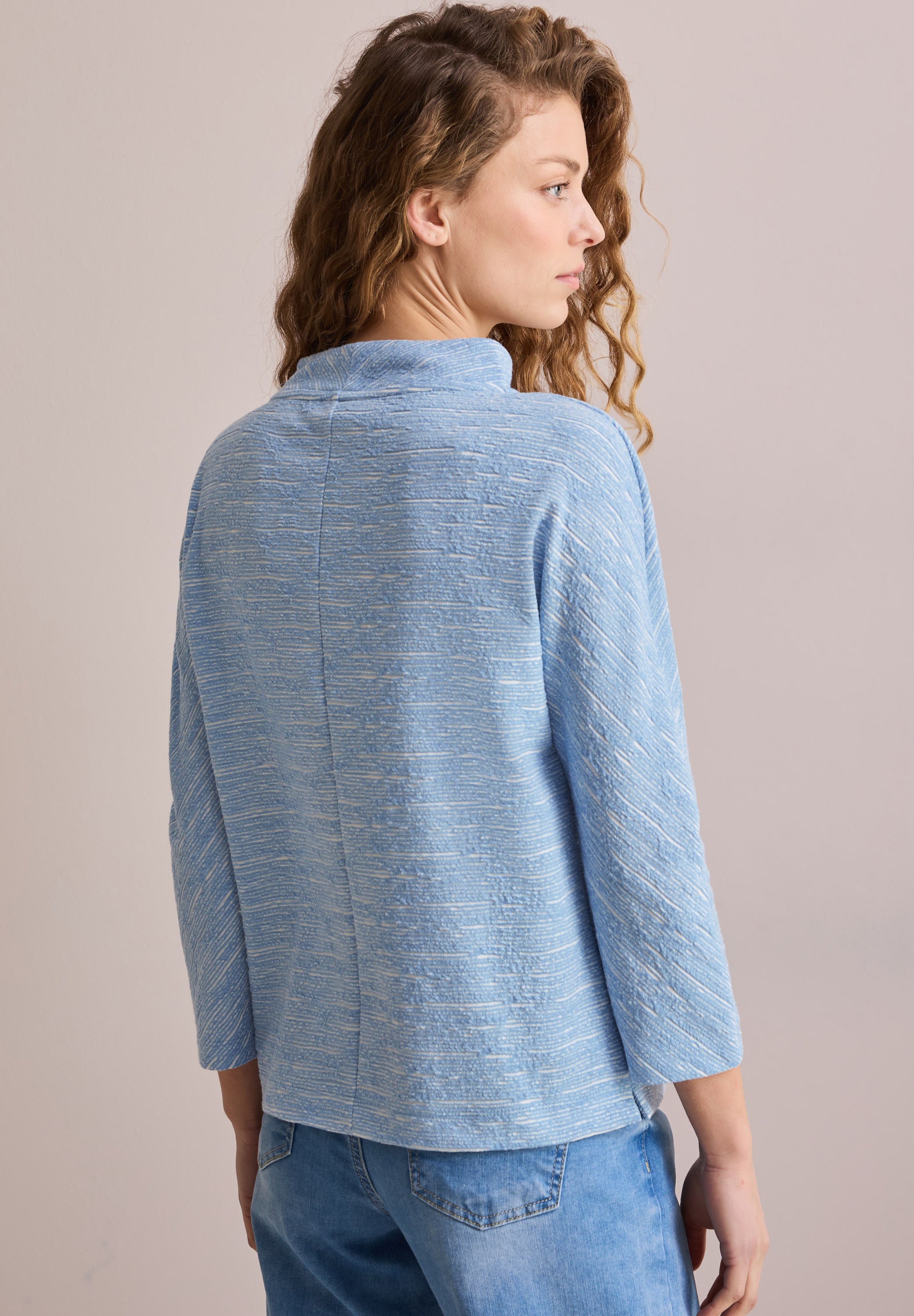 Cecil 3/4-Arm-Shirt, mit 3/4 Ärmeln