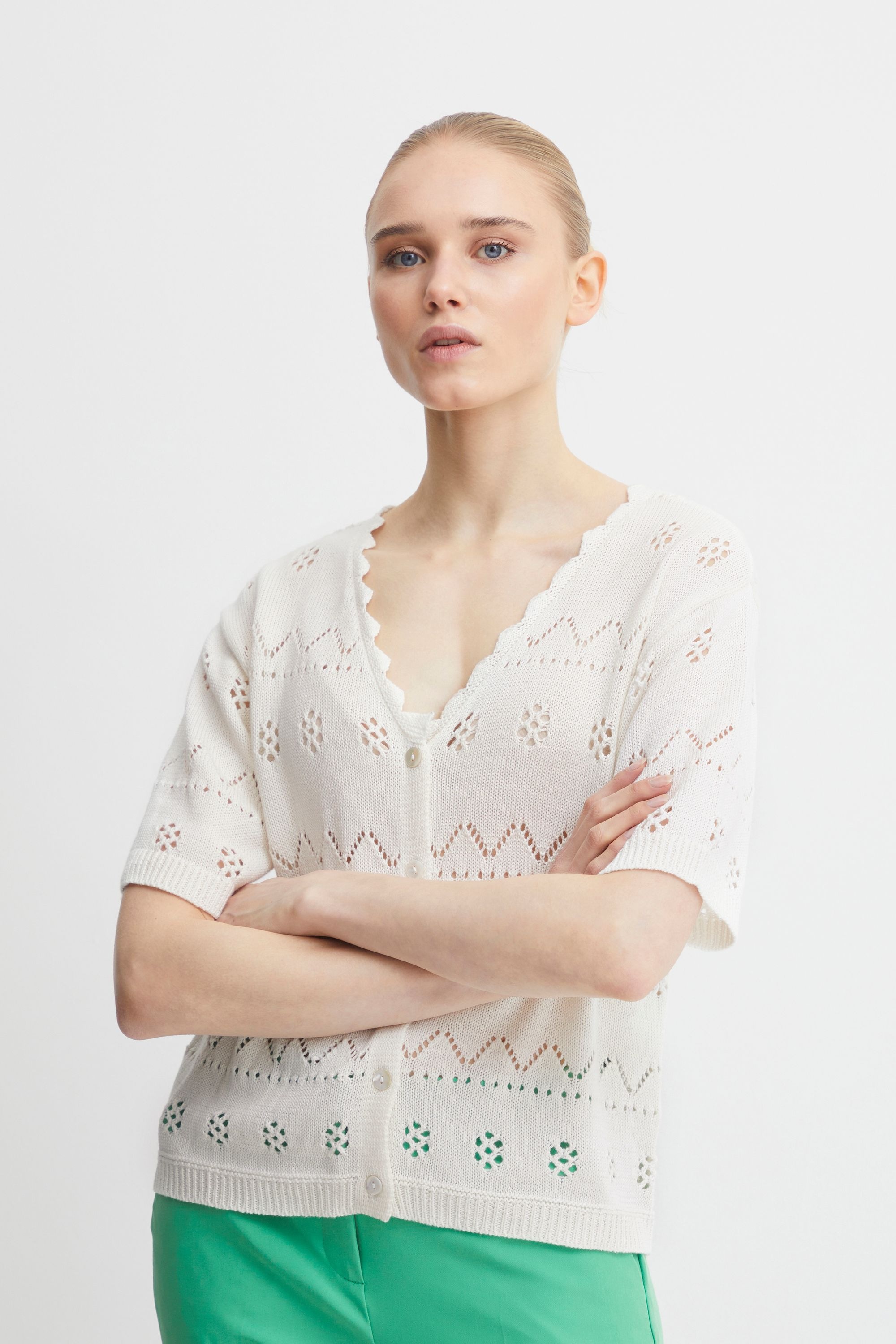 Ichi Strickjacke »Strickjacke IHLaluha«