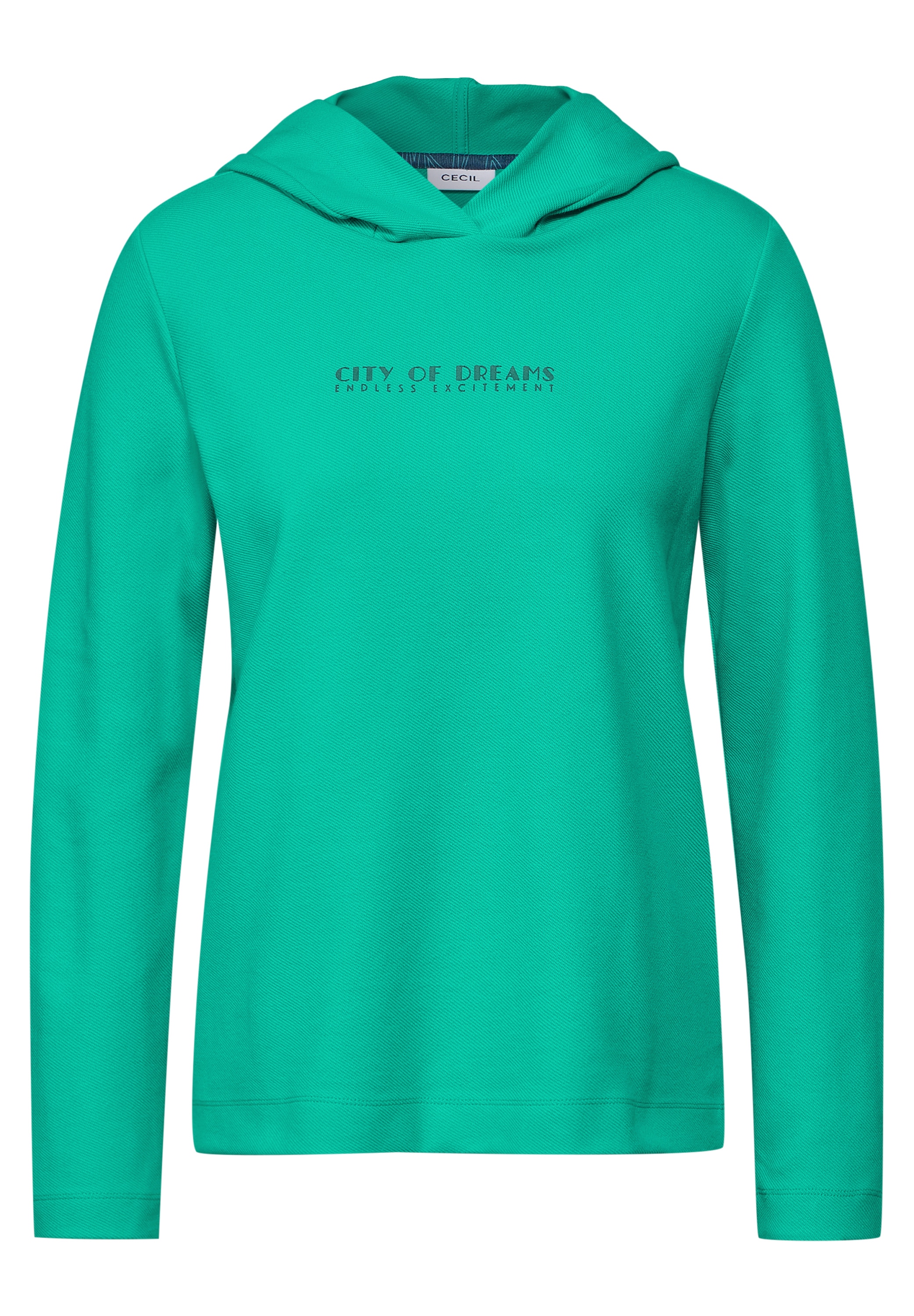 Cecil Hoodie, mit Wording-Print