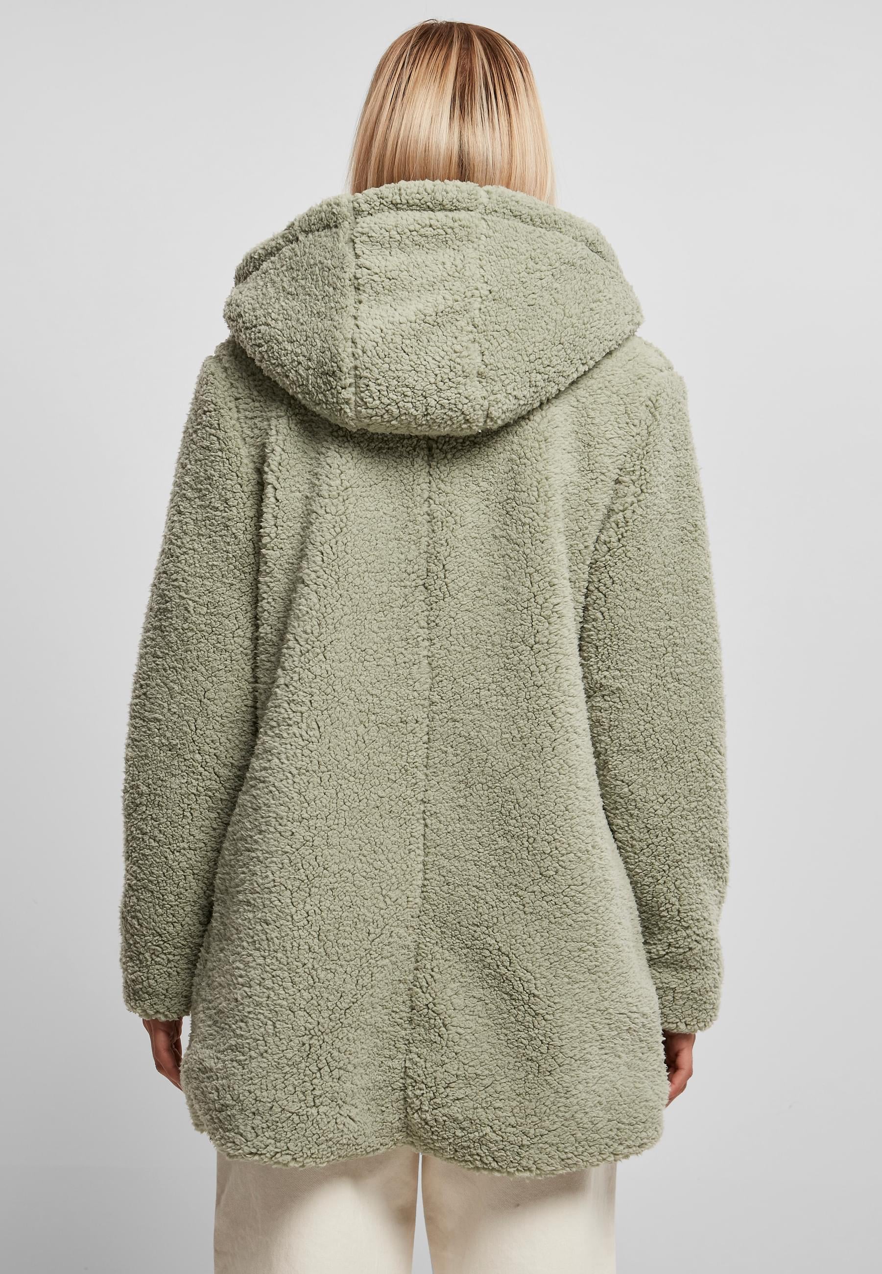 URBAN CLASSICS Allwetterjacke »Urban Classics Damen Ladies Sherpa Jacket«, (1 St.), mit Kapuze
