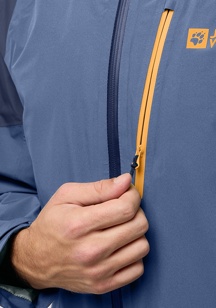 Jack Wolfskin Funktionsjacke »EAGLE PEAK 2L JKT M«, mit Kapuze