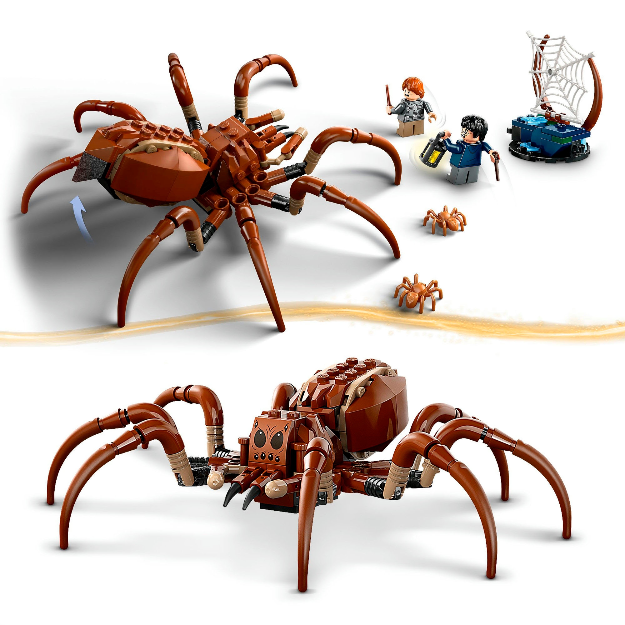 LEGO® Konstruktionsspielsteine »Aragog im Verbotenen Wald™ (76434), LEGO Harry Potter™«, (195 St.), Made in Europe