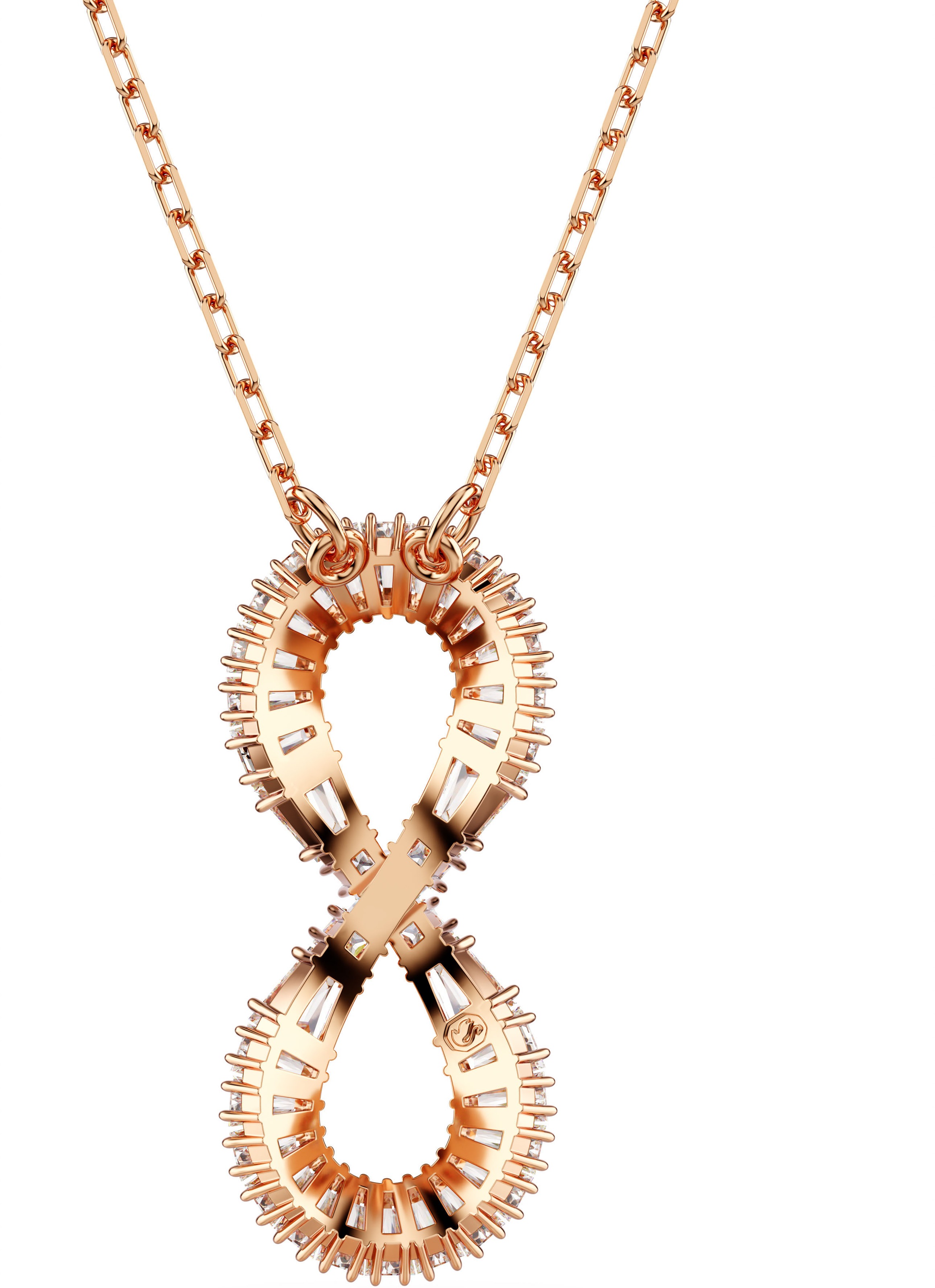 Swarovski Kette mit Anhänger »Hyperbola, Unendlichkeit, 5677623«, mit Swarovski® Kristall