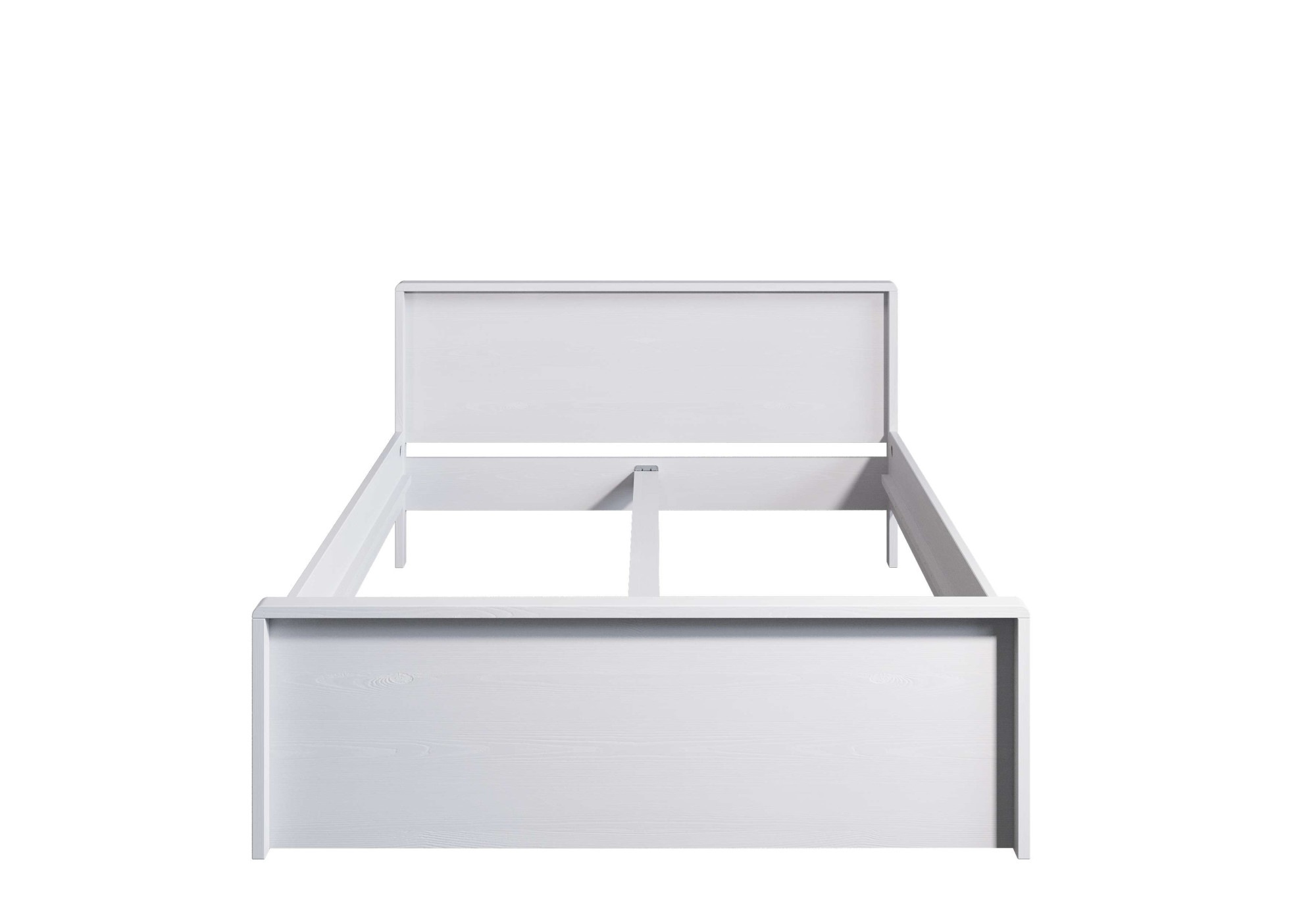 Home affaire Massivholzbett »Luven, hohe Belastbarkeit! FSC® zertifiziertes Massivholz«, (Breite/Belastbarkeit 180cm/220 KG, 140cm/180 KG), aus massiver Kiefer im schlichten Design