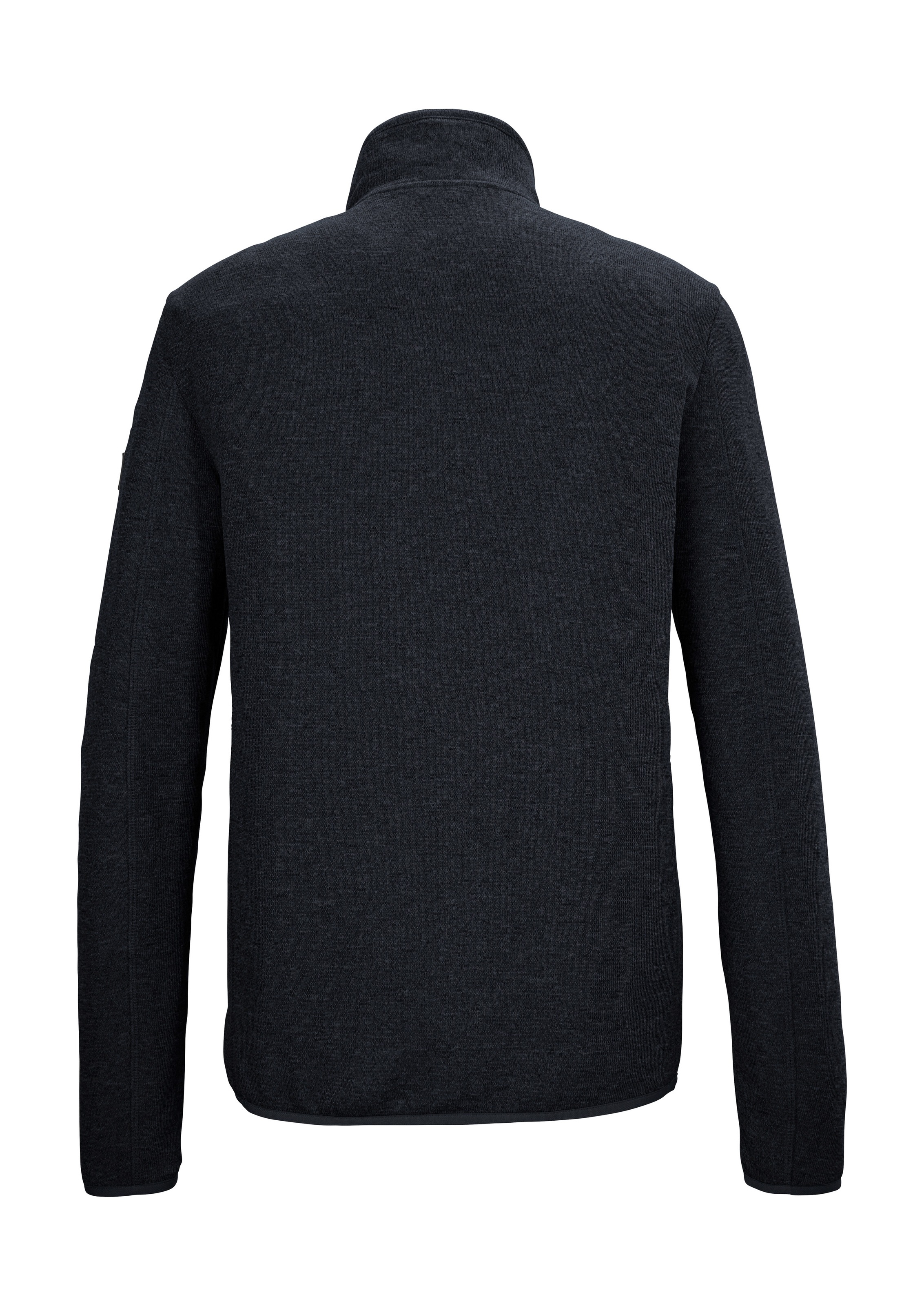 Killtec Strickjacke »KOS 91 MN FLX JCKT«, Melange-Optik, Kinnschutz, verschließbare Taschen, Stretchkomfort