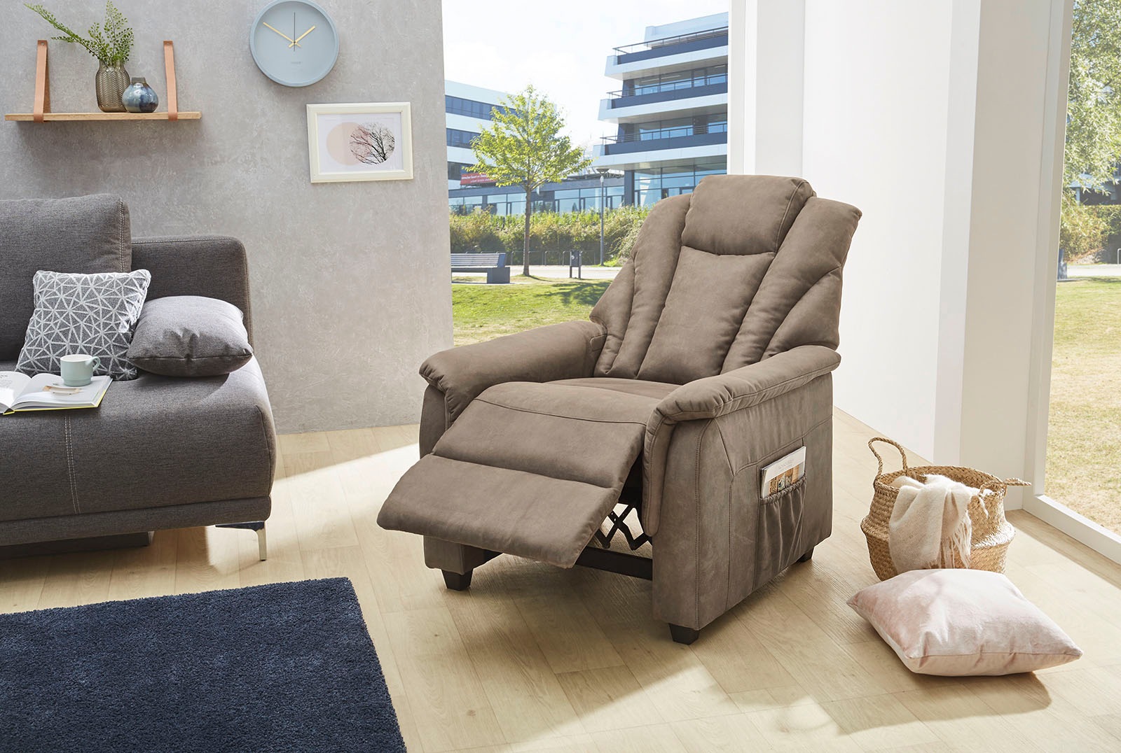 Jockenhöfer Gruppe TV-Sessel "Frankfurt, B: 86 cm, Sitzhöhe: 48 cm" mit Rel günstig online kaufen