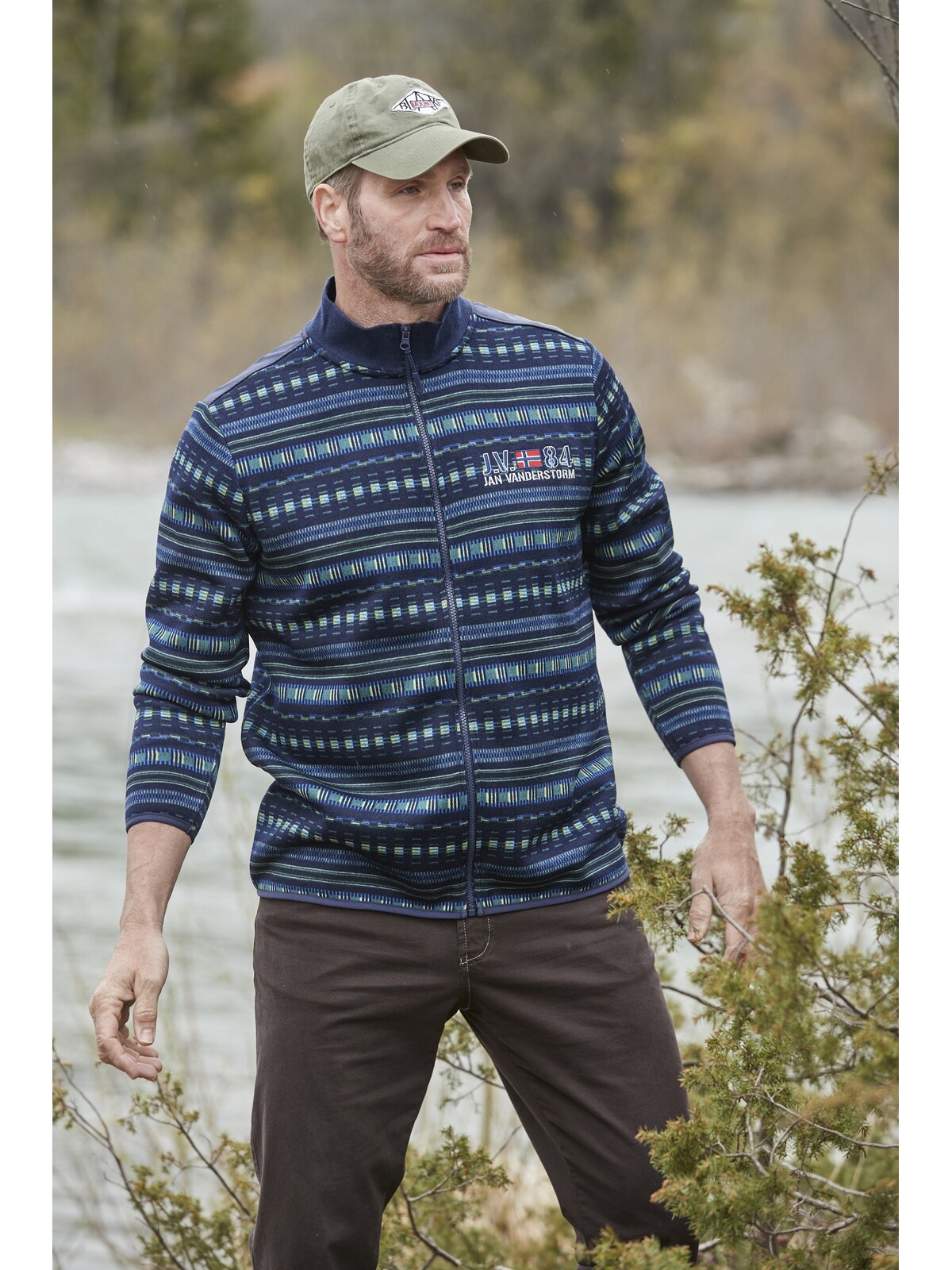 Thumbnail - Jan Vanderstorm Sweatjacke "Fleecejacke NELS"