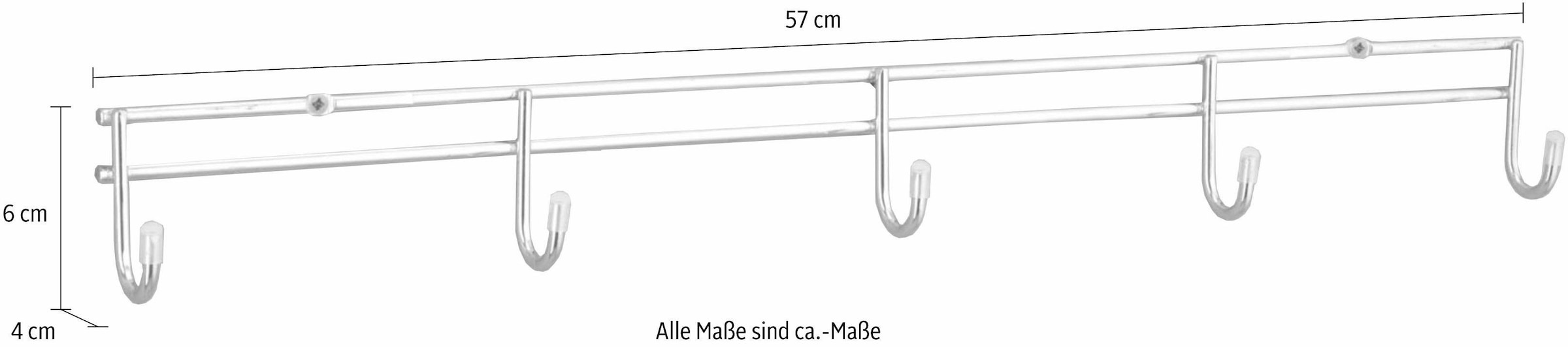 GGG MÖBEL Schlüsselleiste »RENATE«, aus Metall