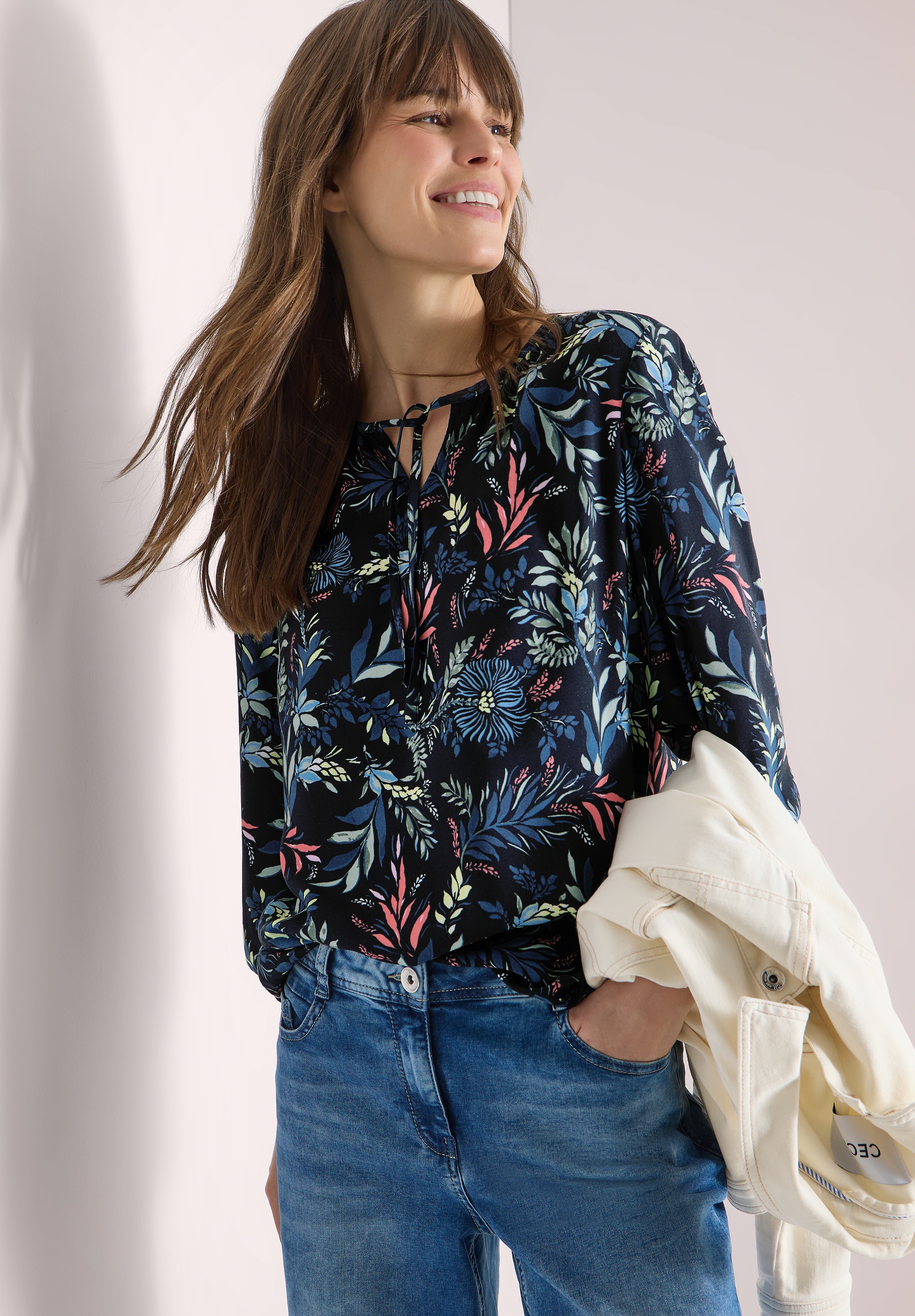Cecil Shirtbluse aus softer Viskose