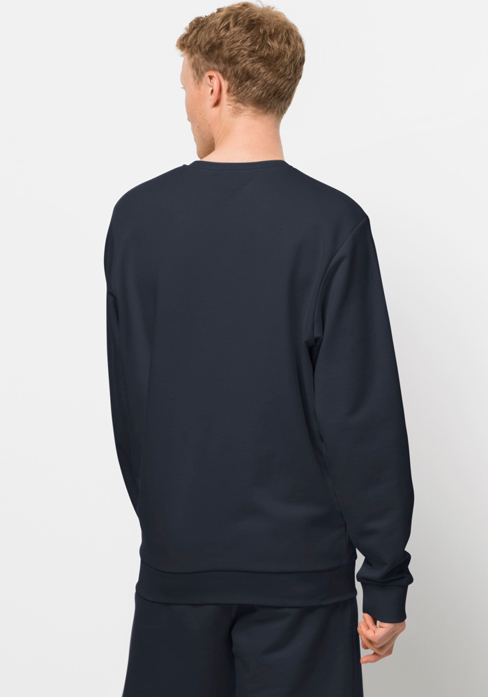 Jack Wolfskin Rundhalspullover "ESSENTIAL CREWNECK M" günstig online kaufen
