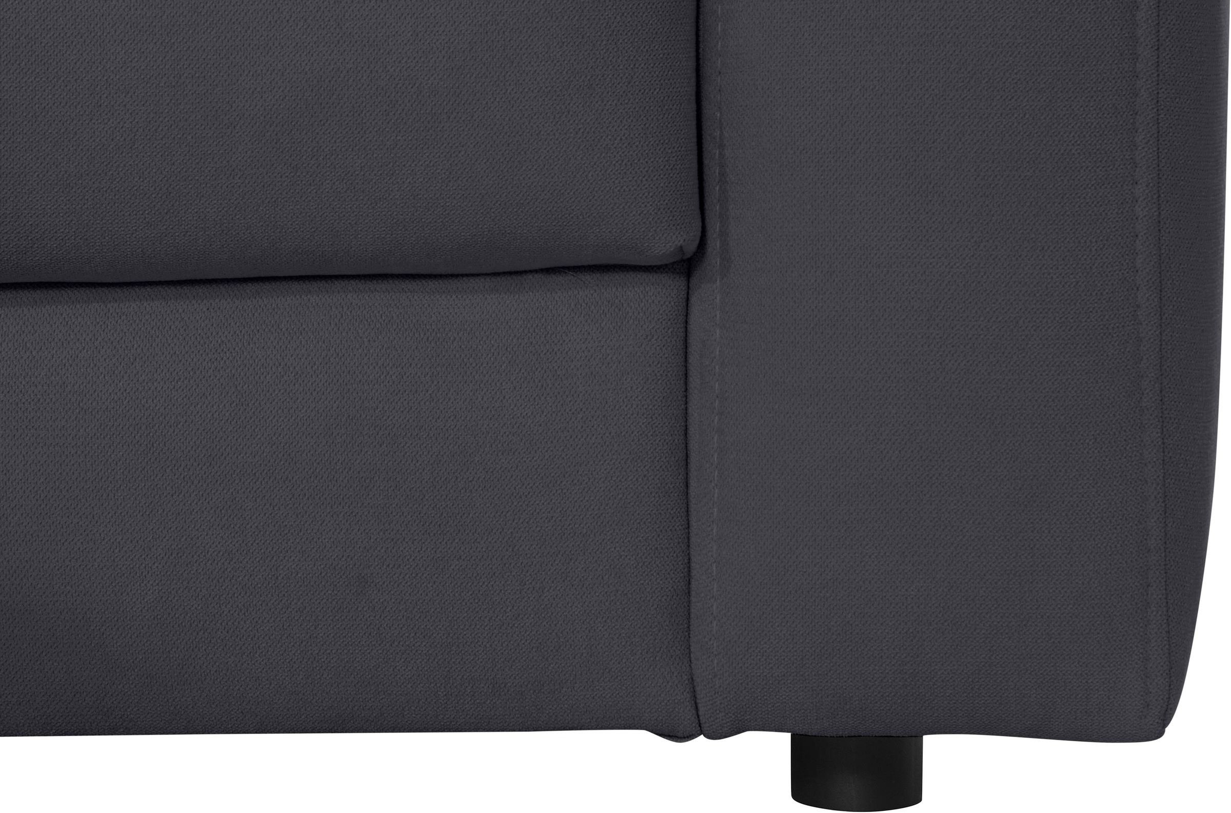 Places of Style Wohnlandschaft »Bloomfield, U-Form«, mit extra tiefer Sitzfläche, wahlweise mit Sitztiefenverstellung