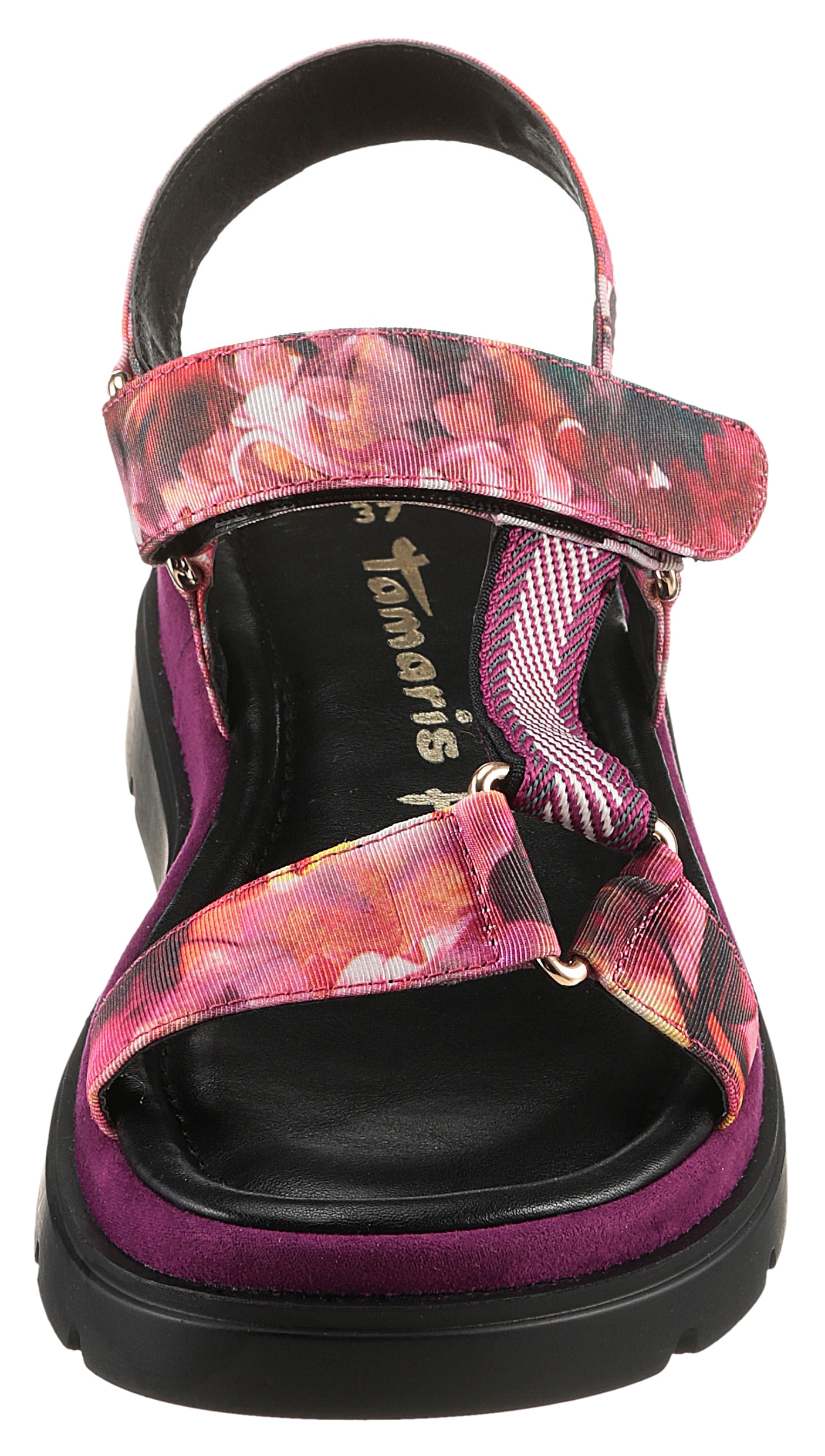 Tamaris Riemchensandale, Plateau, Sommerschuh, Sandalette mit Touch It-Ausstattung