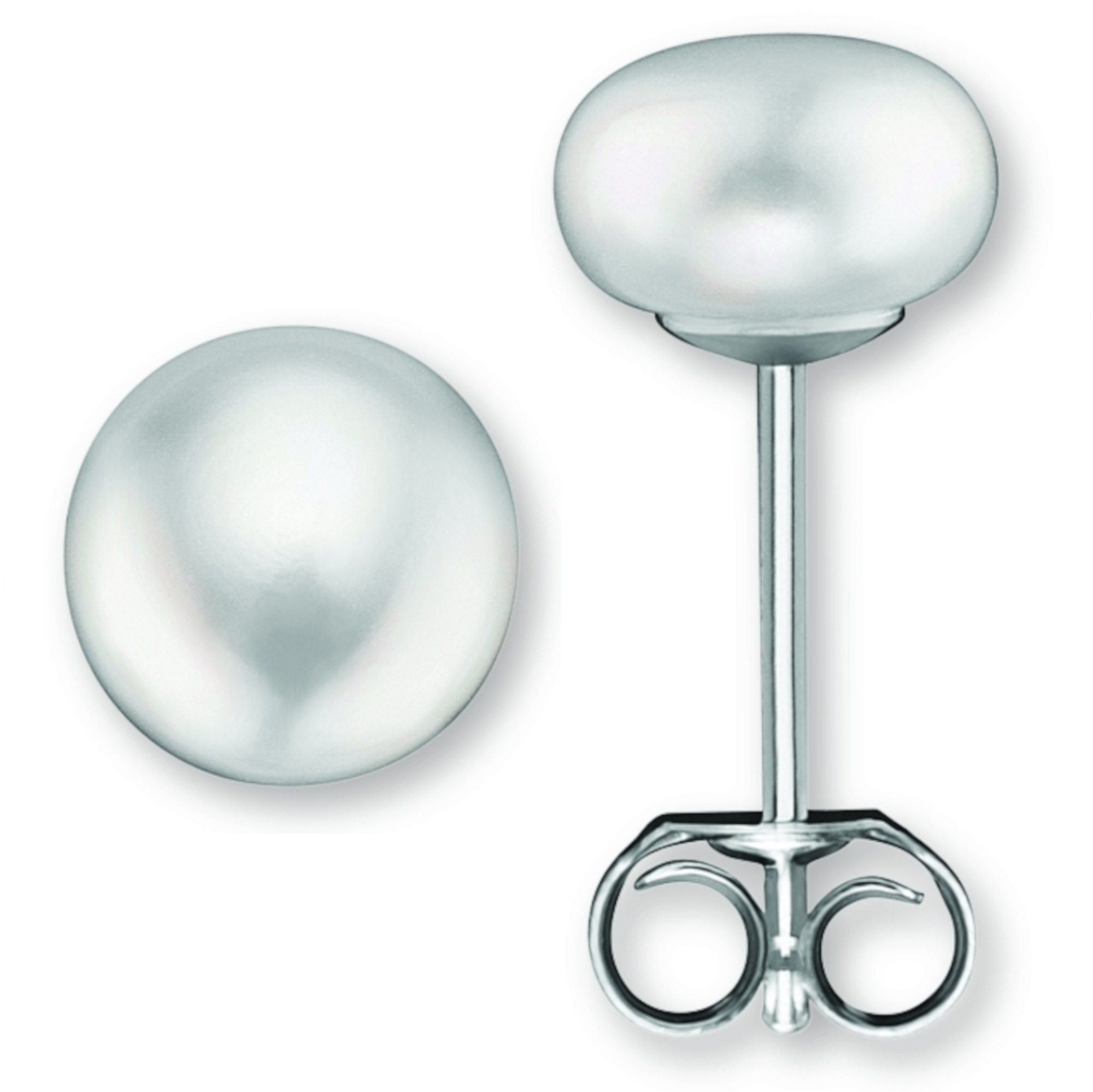 Paar Ohrhänger ONE ELEMENT "Ohrringe Ohrstecker aus 925 Silber", silber, Ohrringe, Damen, Damen, Perlen Silber 925 (Sterlingsilber), Perlen, Silber 925 (Sterlingsilber), Zartes Emblem – unaufdringlich und dennoch ausdrucksstark