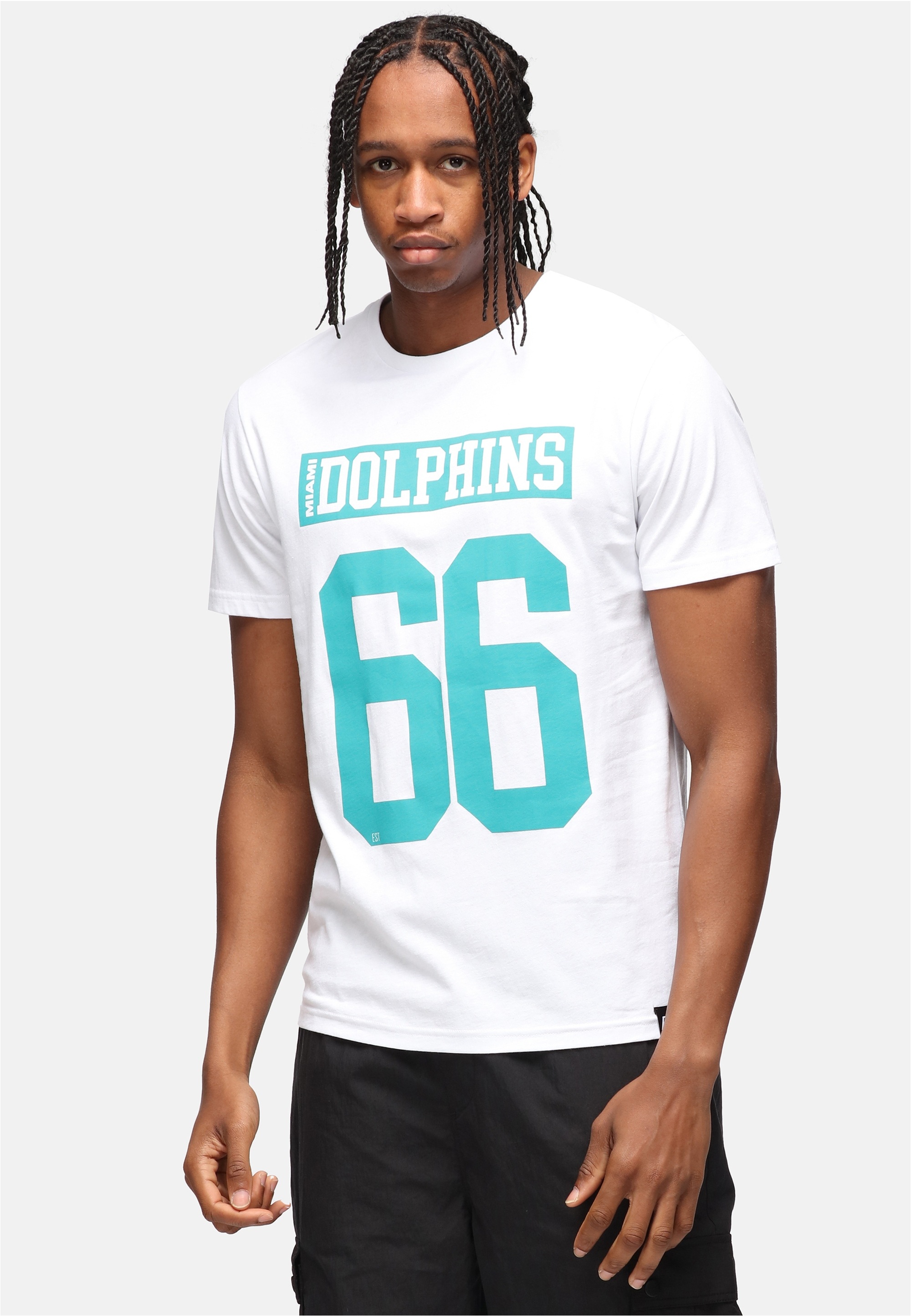 Recovered T-Shirt »NFL Dolphins 82 Core«, für alle Miami Dolphins-Fans