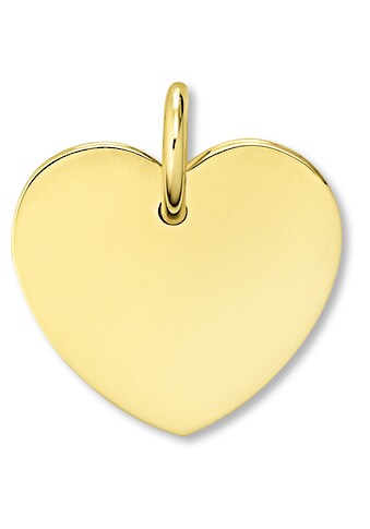 ONE ELEMENT Herzanhänger »Herz Anhänger Herz ohne Gravur aus 333 Gelbgold«, Herz ohne... kaufen