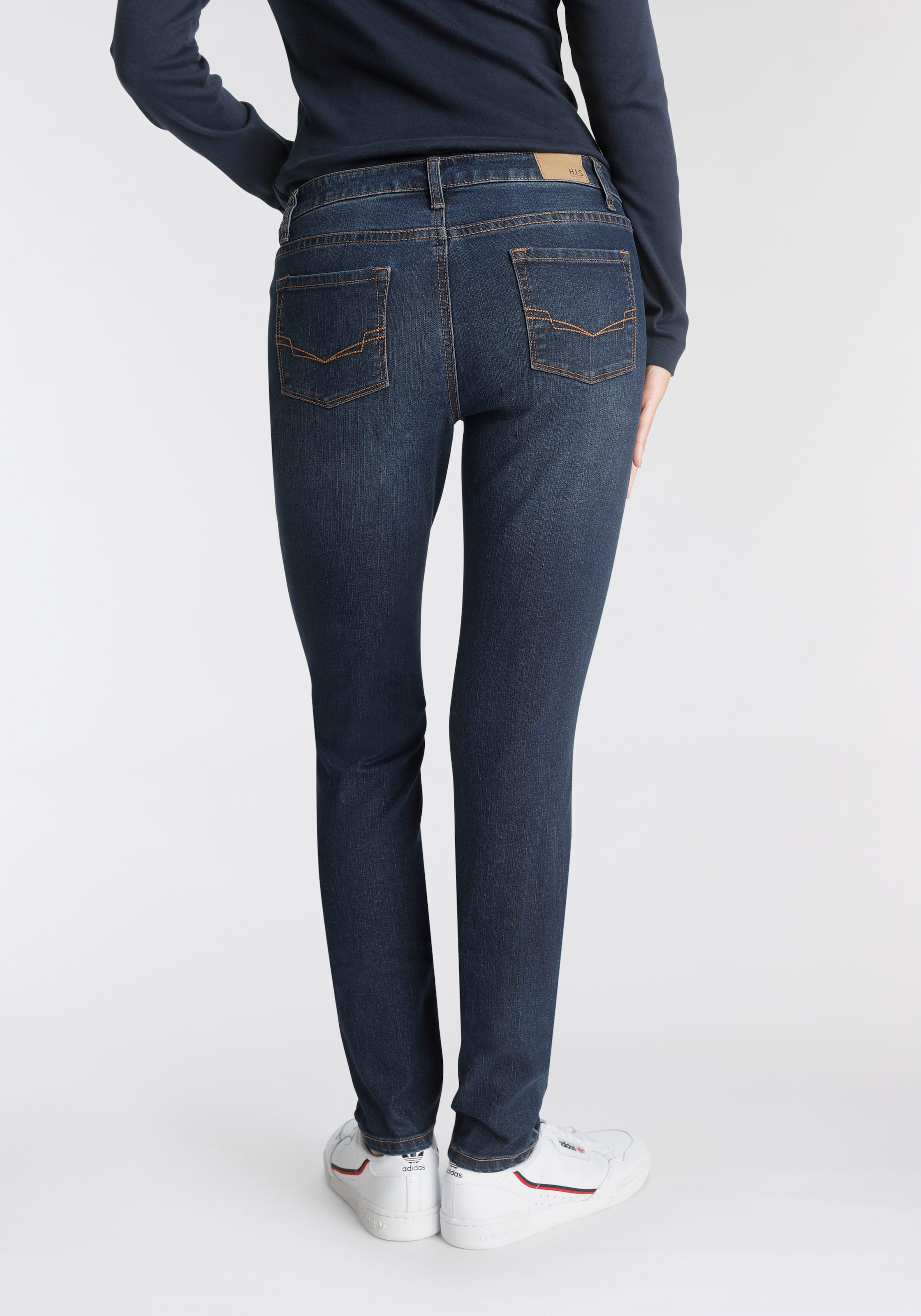 H.I.S Slim-fit-Jeans FIT REGULAR BAUR »NEW durch kaufen SLIM WASH Produktion wassersparende Ökologische, | WAIST«, OZON für