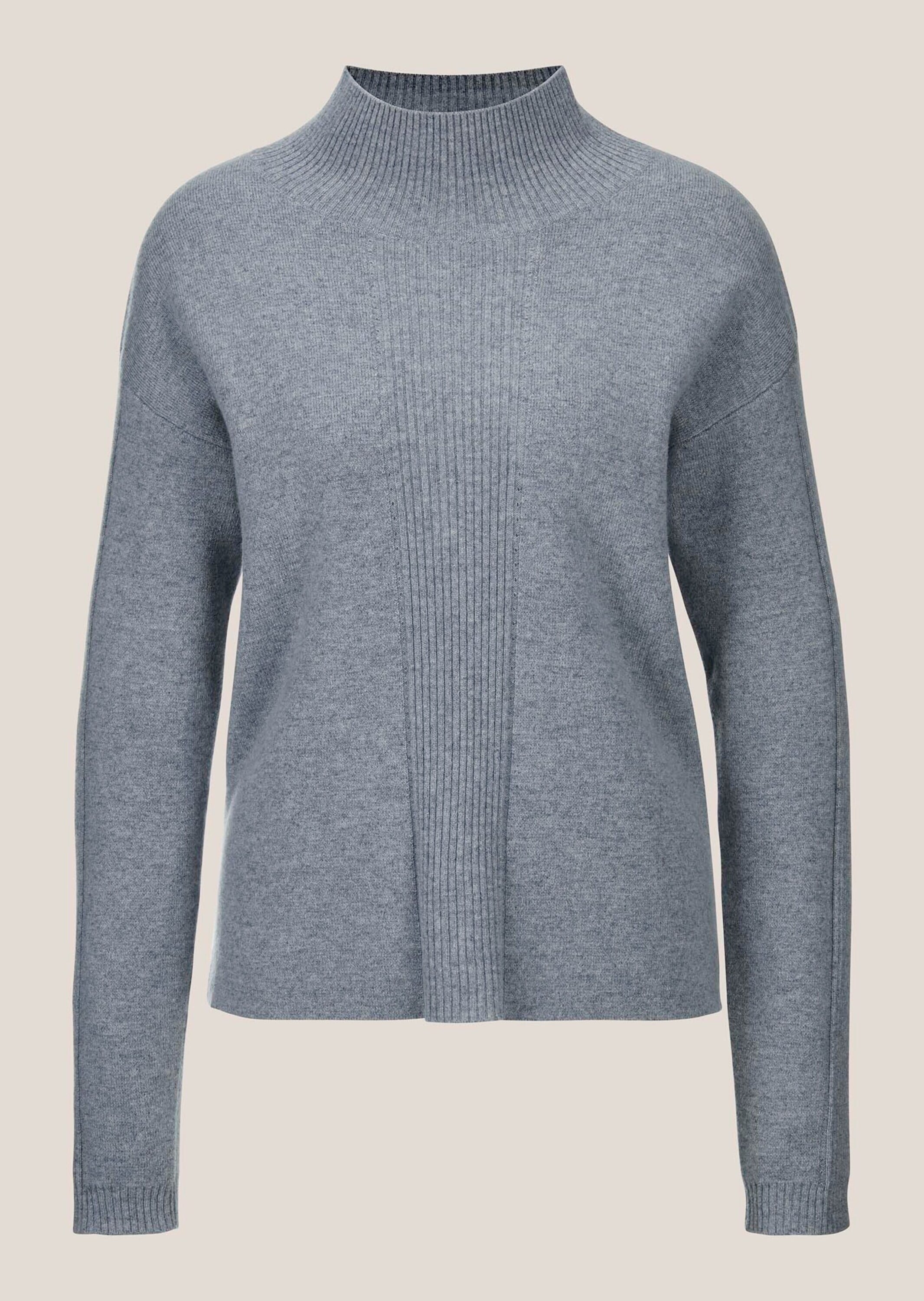 MADELEINE Longpullover "Strickpullover Kaschmir-Pullover mit Pointelle-Must günstig online kaufen