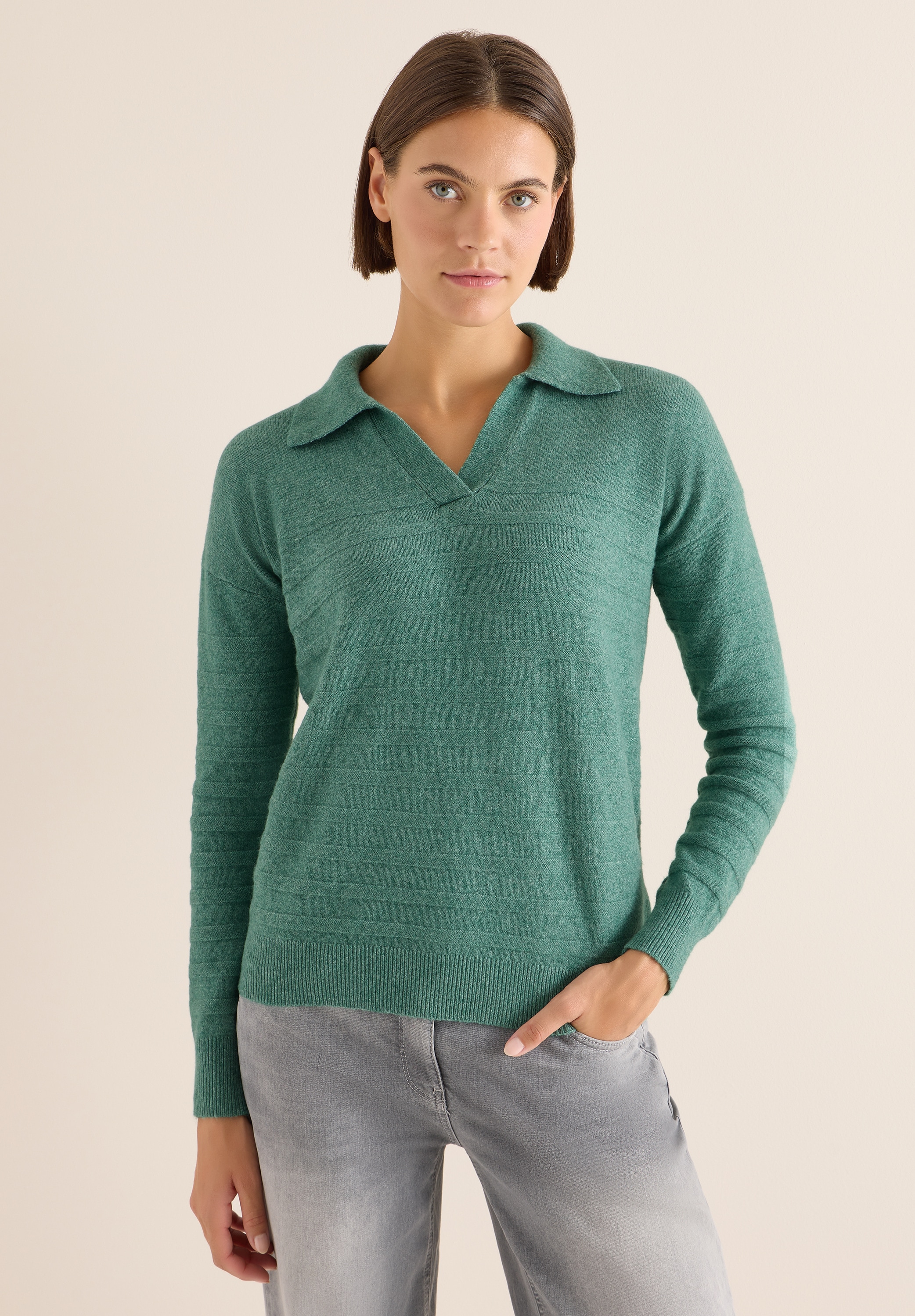 Cecil Strickpullover, im soften Baumwoll-Mix günstig online kaufen
