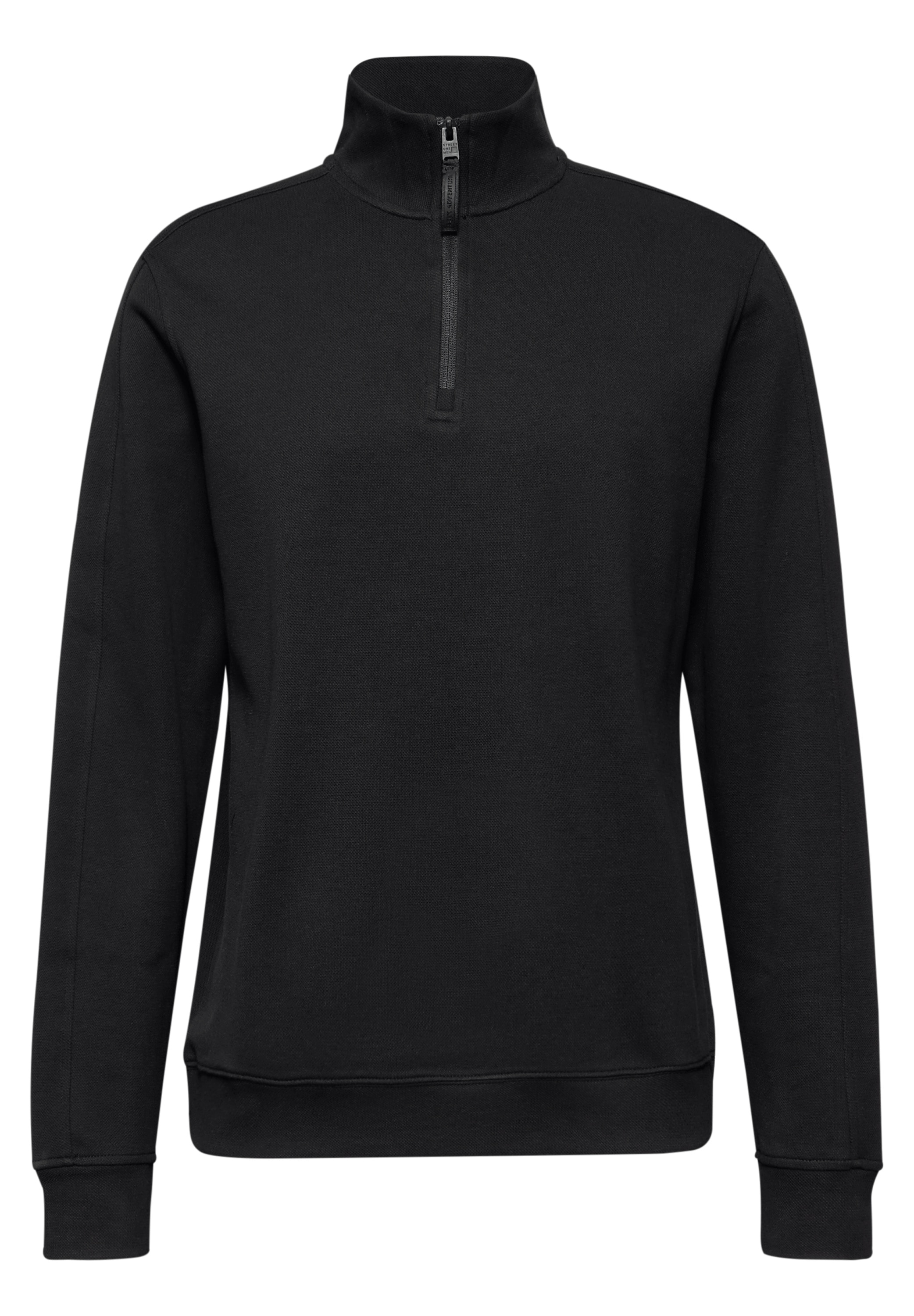 STREET ONE MEN Rollkragenpullover im soften Baumwoll-Mix