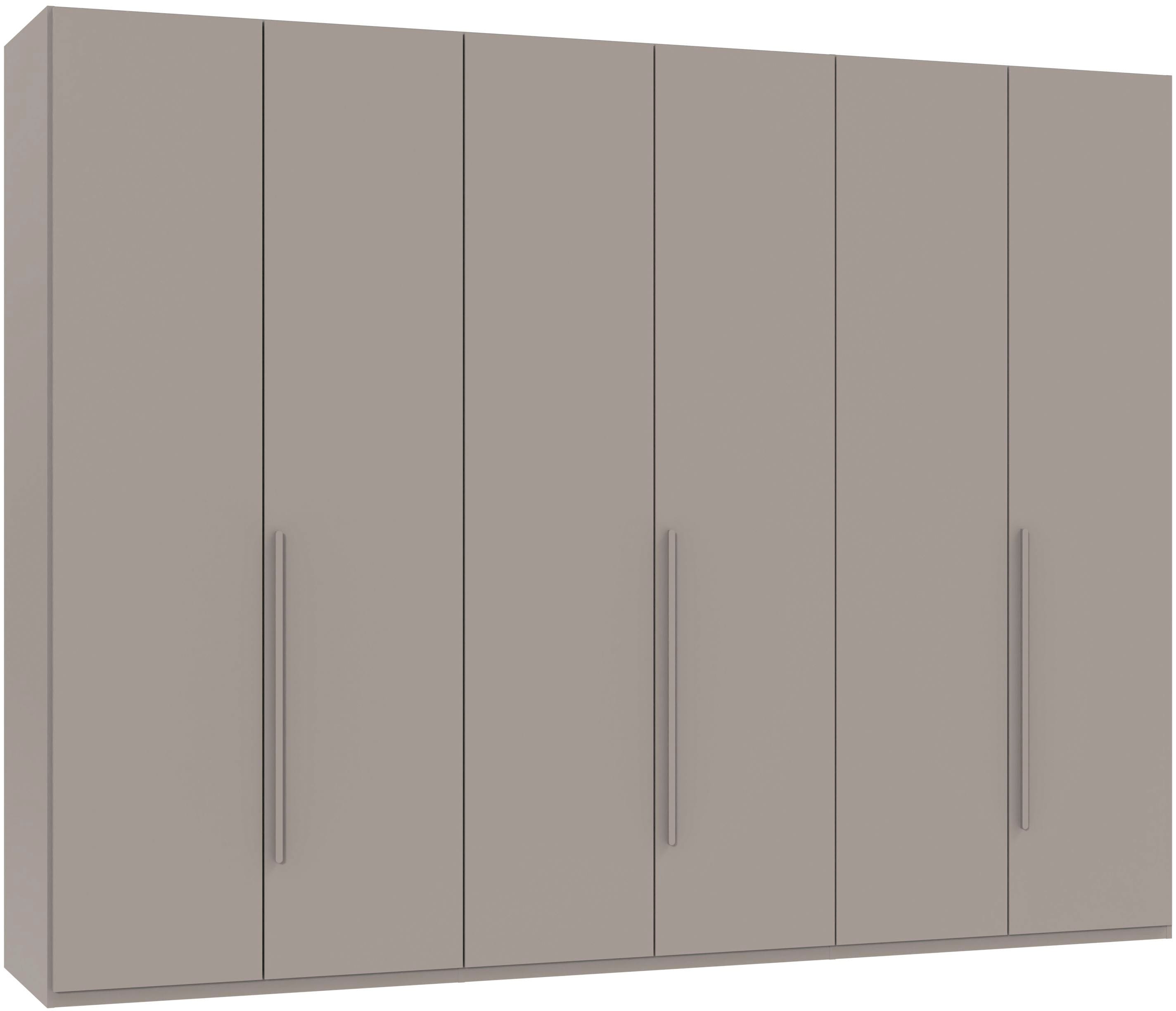 Wimex Drehtürenschrank "Kleiderschrank London, in den Breiten 180cm, 225cm oder 270cm" mit verschiedenen Griffen in goldfarben, silberfarben oder schwarz, wahlweise mit Basic- oder Premium-Ausstattung erhältlich