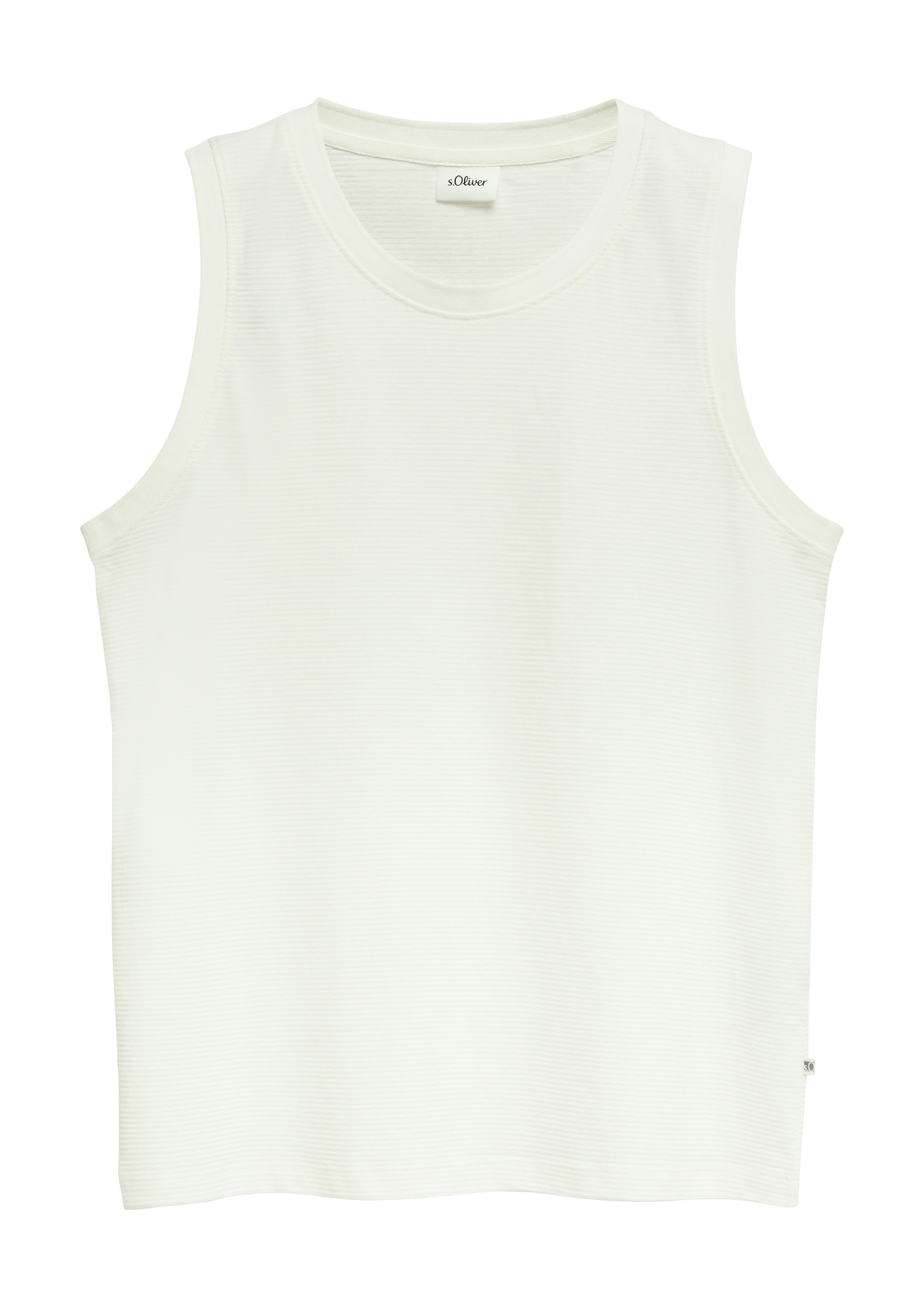 s.Oliver Tanktop Sommertop in feiner Streifen-Optik