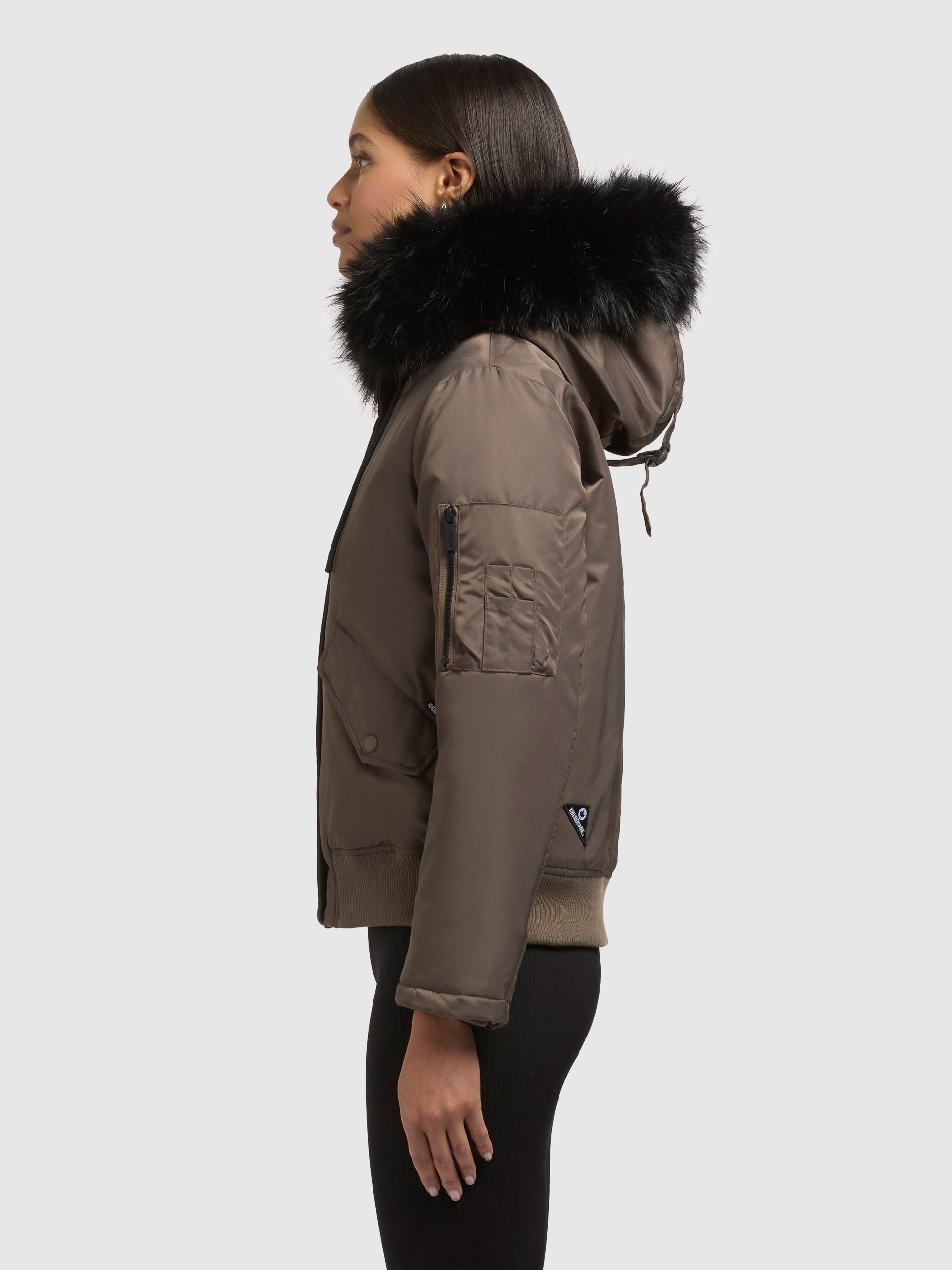 khujo Bomberjacke »TYLA«, mit Kapuze