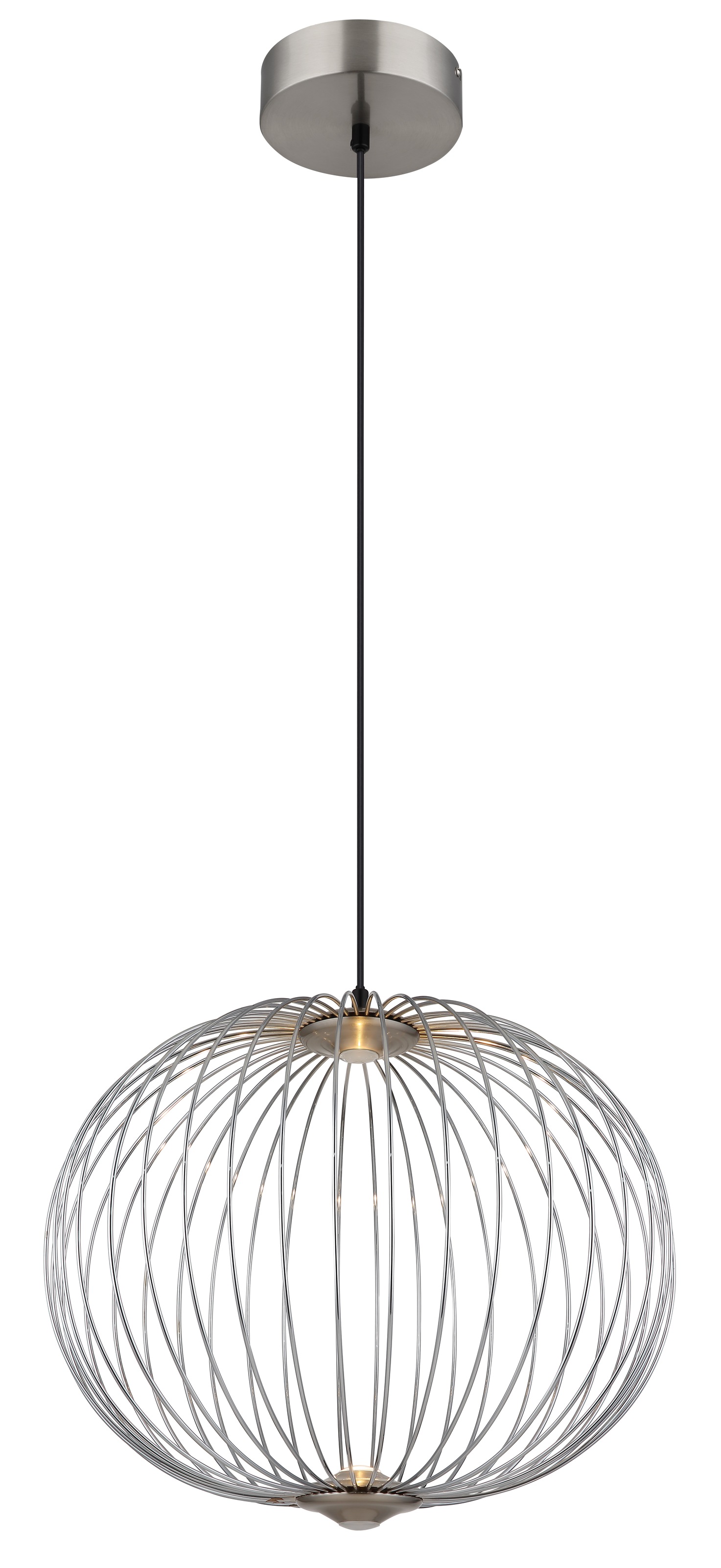GLOBO LIGHTING LED Pendelleuchte »GALWAY«, Leuchtmittel LED-Modul | LED fest integriert, Hängelampe/Hängeleuchte/Wohnzimmer/Esszimmer/Esstisch/rund